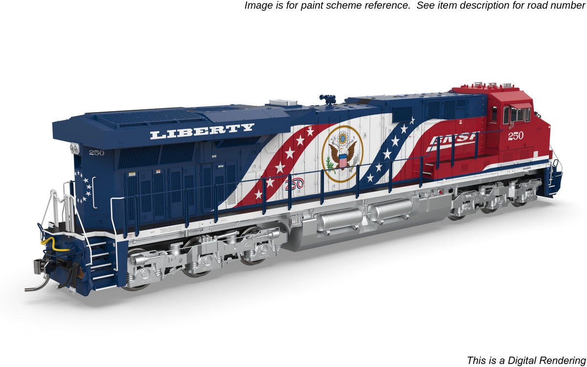 10818 GE ES44AC, BNSF #1776, America250 Series, Paragon4 Sound/DC/DCC, w/ Smoke, HO