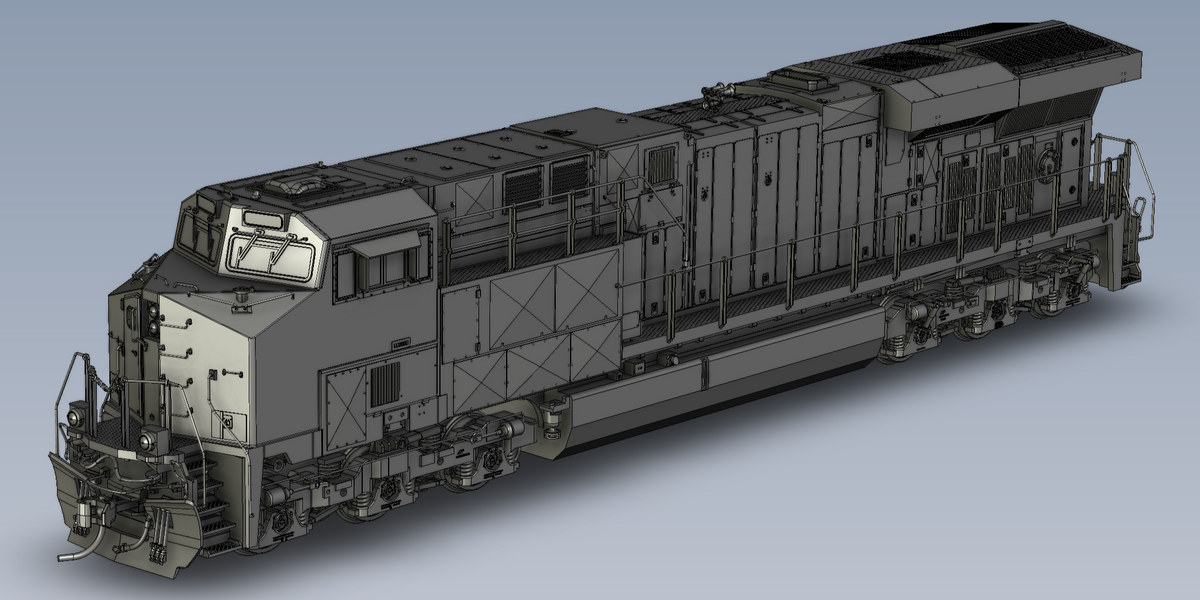 10823 GE ES44AC, CN #1776, "Screaming Eagle" America250 Series, No-Sound / DCC-Ready, HO