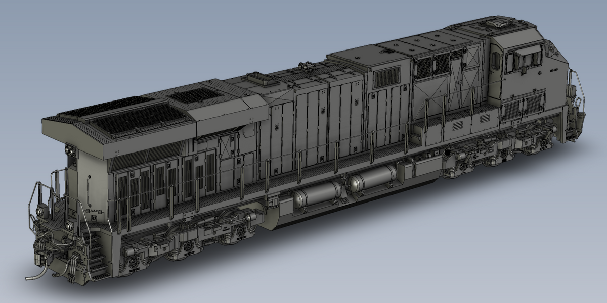 10823 GE ES44AC, CN #1776, "Screaming Eagle" America250 Series, No-Sound / DCC-Ready, HO