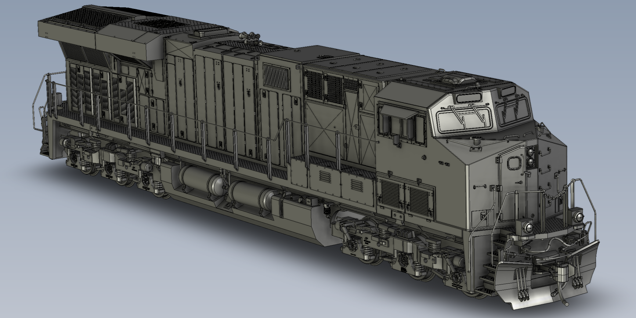 10822 GE ES44AC, CN #1776, "Screaming Eagle" America250 Series, Paragon4 Sound/DC/DCC, w/ Smoke, HO