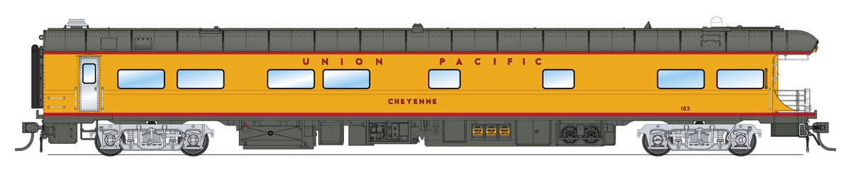 10846 Union Pacific Business Car, UP #103 "Cheyenne", 2016 Frontier Days Appearance, HO Scale