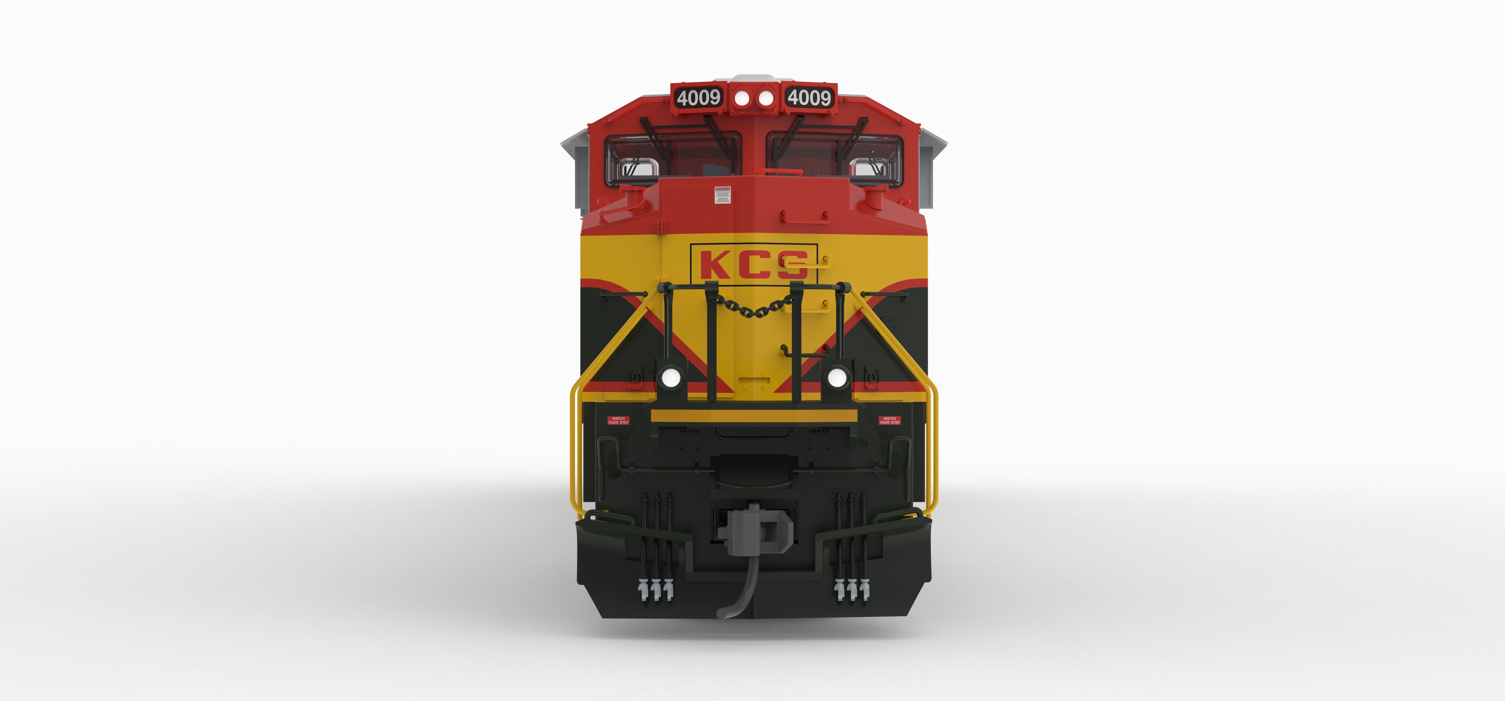 10434 EMD SD70ACe, KCS 4009, "Heroes" Scheme, No-Sound / DCC-Ready, HO