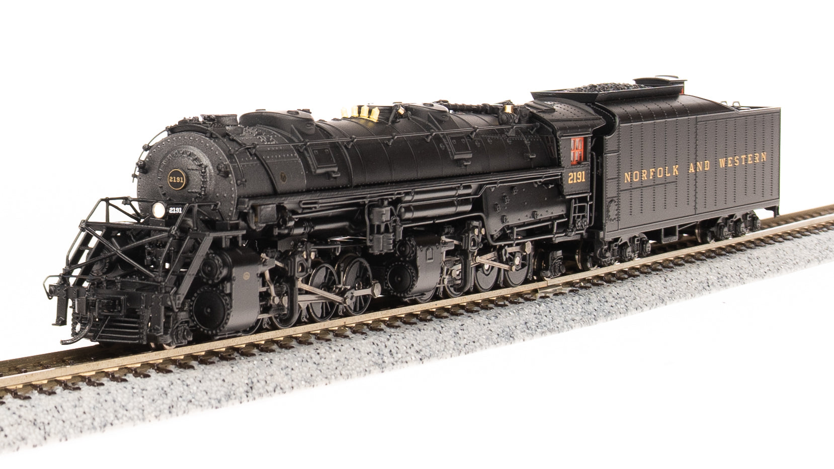 7223 N&W Y6b 2-8-8-2, #2199, 22I tender, Paragon4 Sound/DC/DCC, N