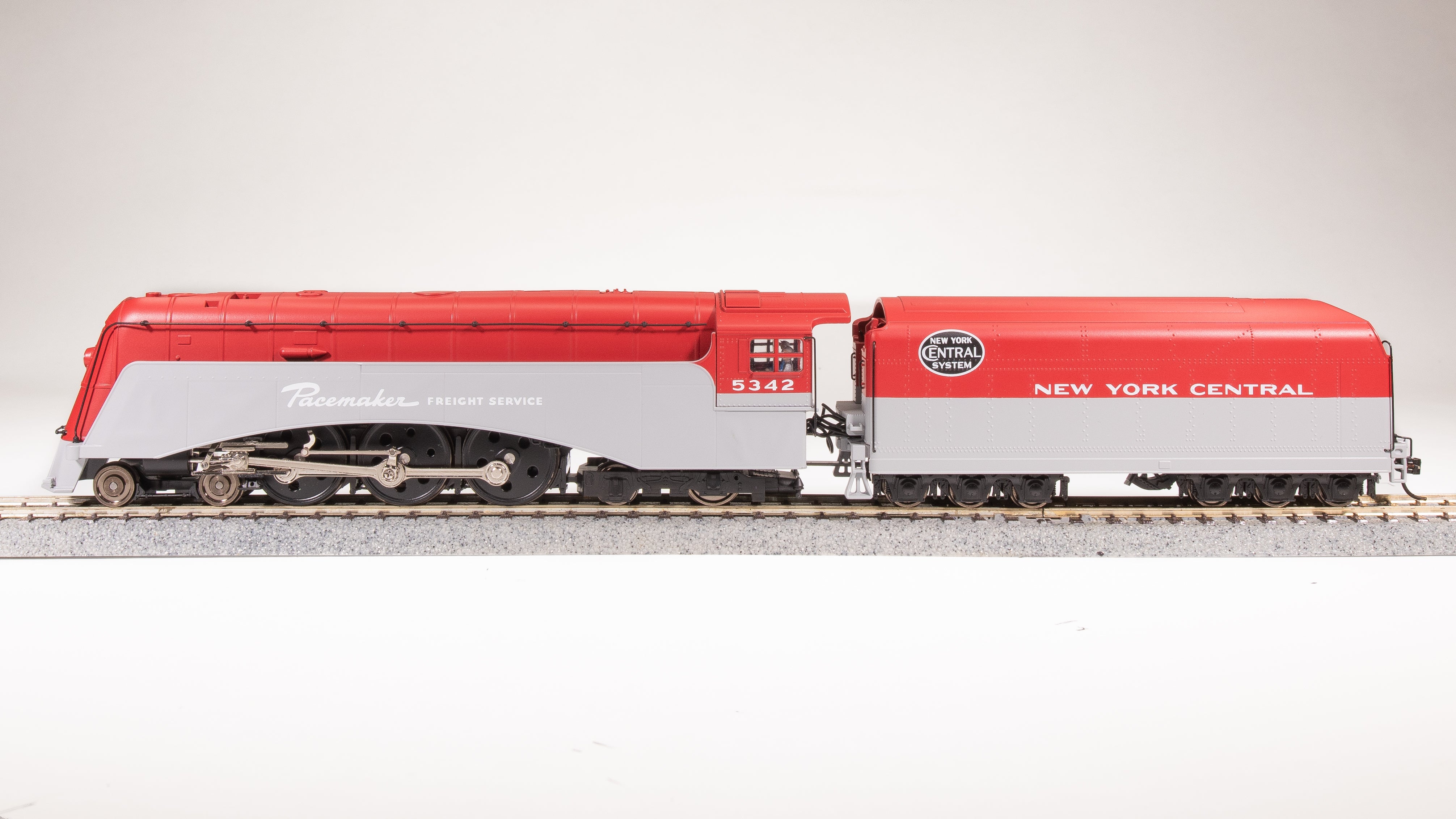 2806 NYC Commodore Vanderbilt Hudson, #5342, Pacemaker Scheme w/ Black Logo, Disc Drivers, Paragon4 Sound/DC/DCC, Smoke, HO (Trainworld Exclusive)