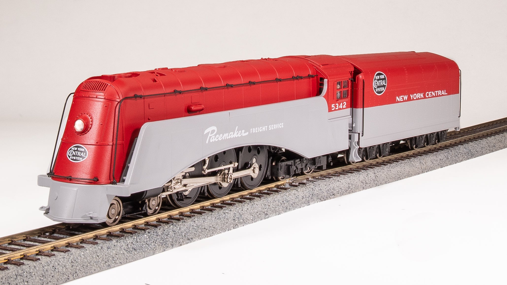 2806 NYC Commodore Vanderbilt Hudson, #5342, Pacemaker Scheme w/ Black Logo, Disc Drivers, Paragon4 Sound/DC/DCC, Smoke, HO (Trainworld Exclusive)