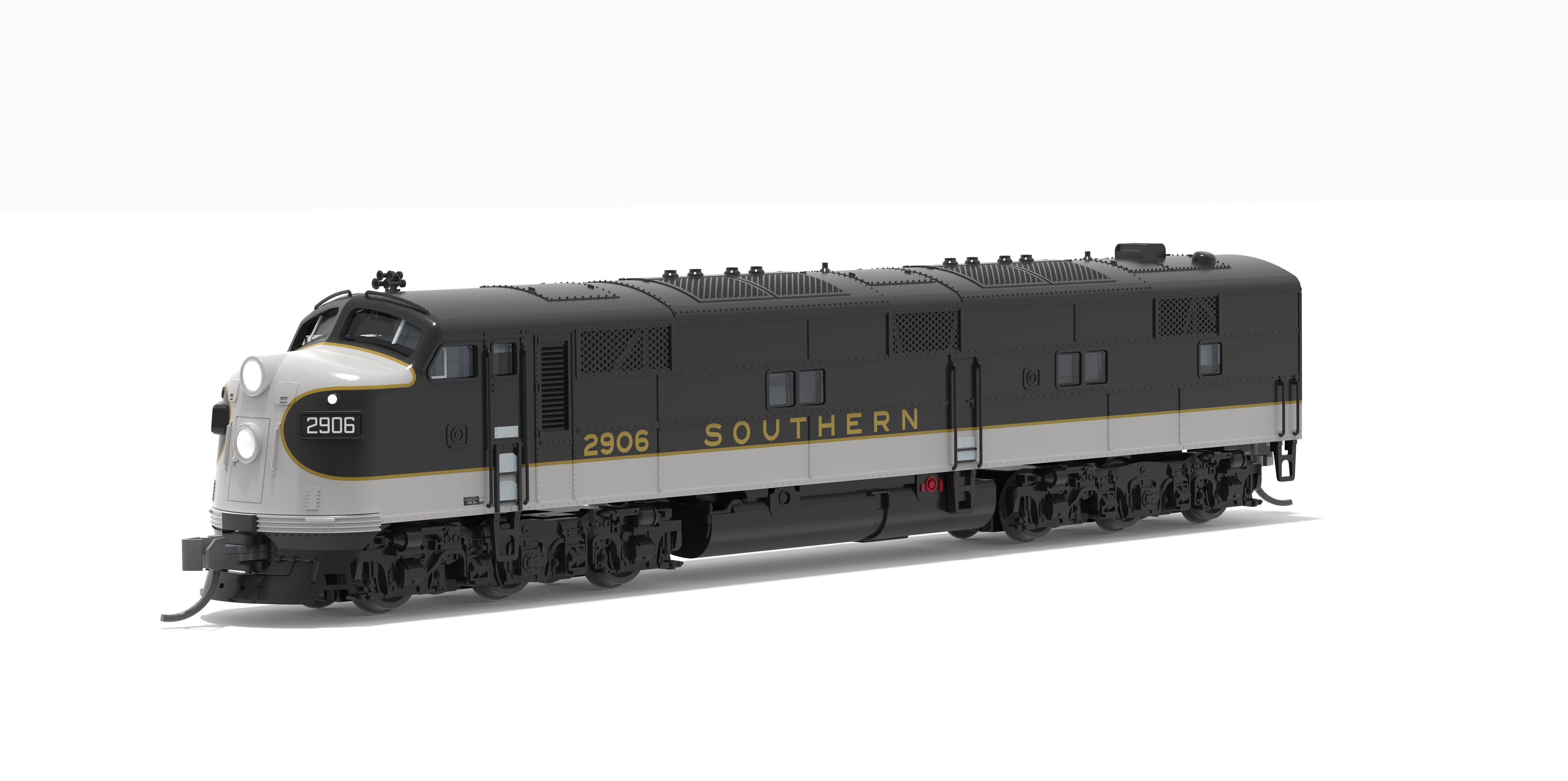 10233 EMD E7A, SOU 2914, Black Tuxedo Scheme, Paragon4 Sound/DC/DCC, N
