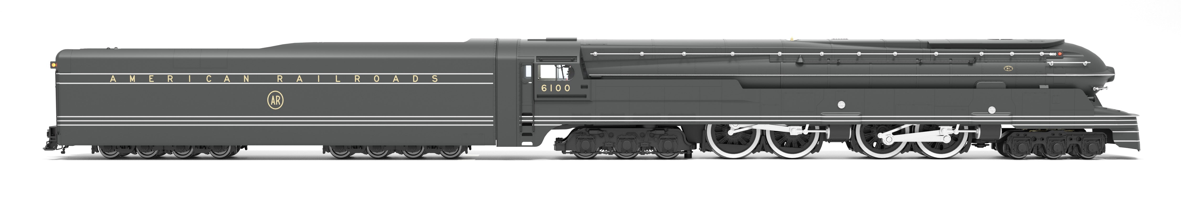 9376 PRR S1 6-4-4-6 Duplex, #6100, 1939 World's Fair Appearance, No-Sound / DCC-Ready, HO