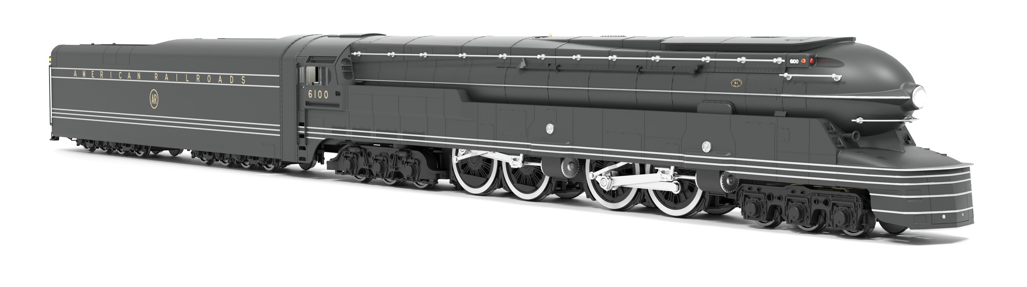 9376 PRR S1 6-4-4-6 Duplex, #6100, 1939 World's Fair Appearance, No-Sound / DCC-Ready, HO