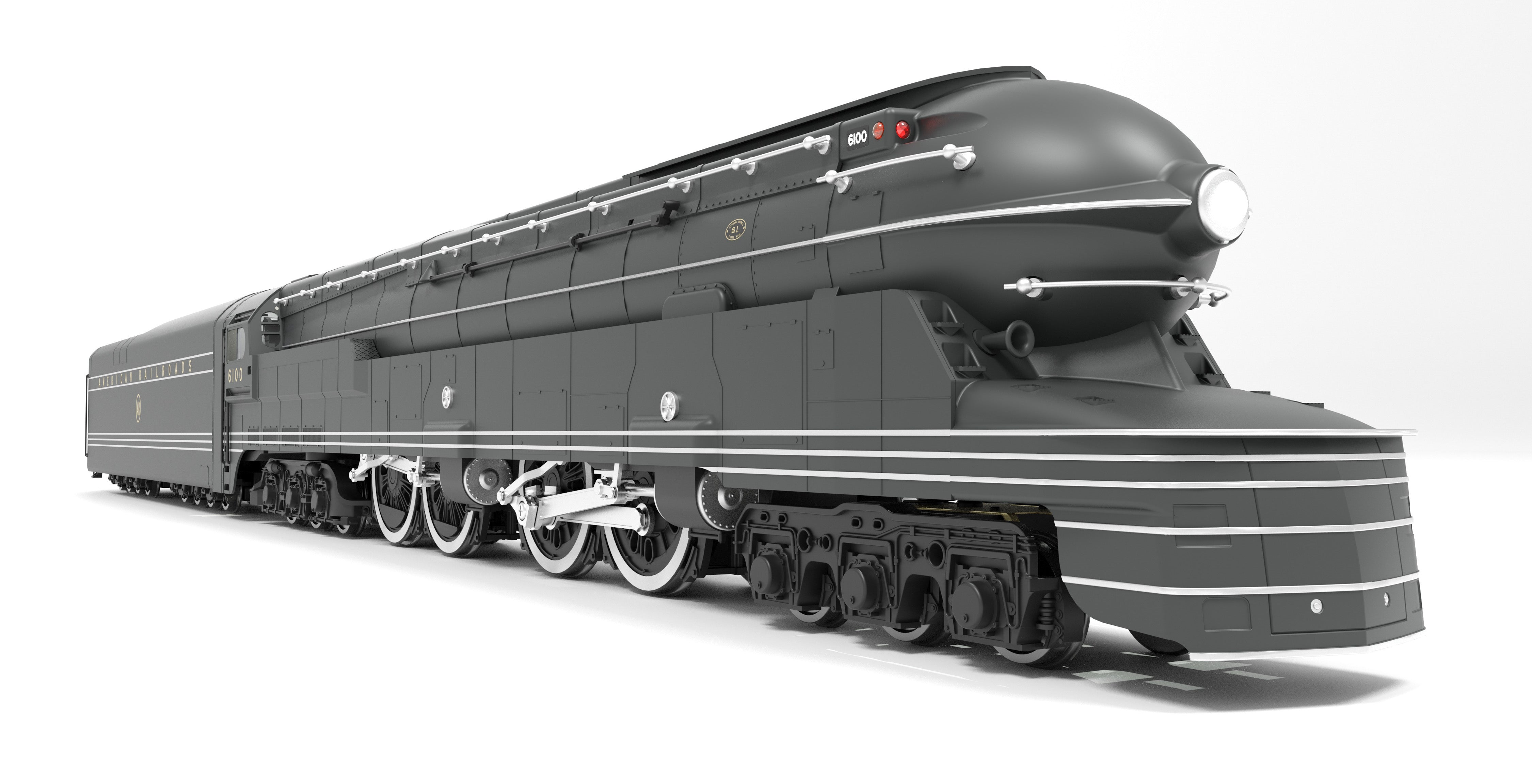 4376 PRR S1 6-4-4-6 Duplex, #6100, 1939 World's Fair Appearance, Paragon4 Sound/DC/DCC, Smoke, HO