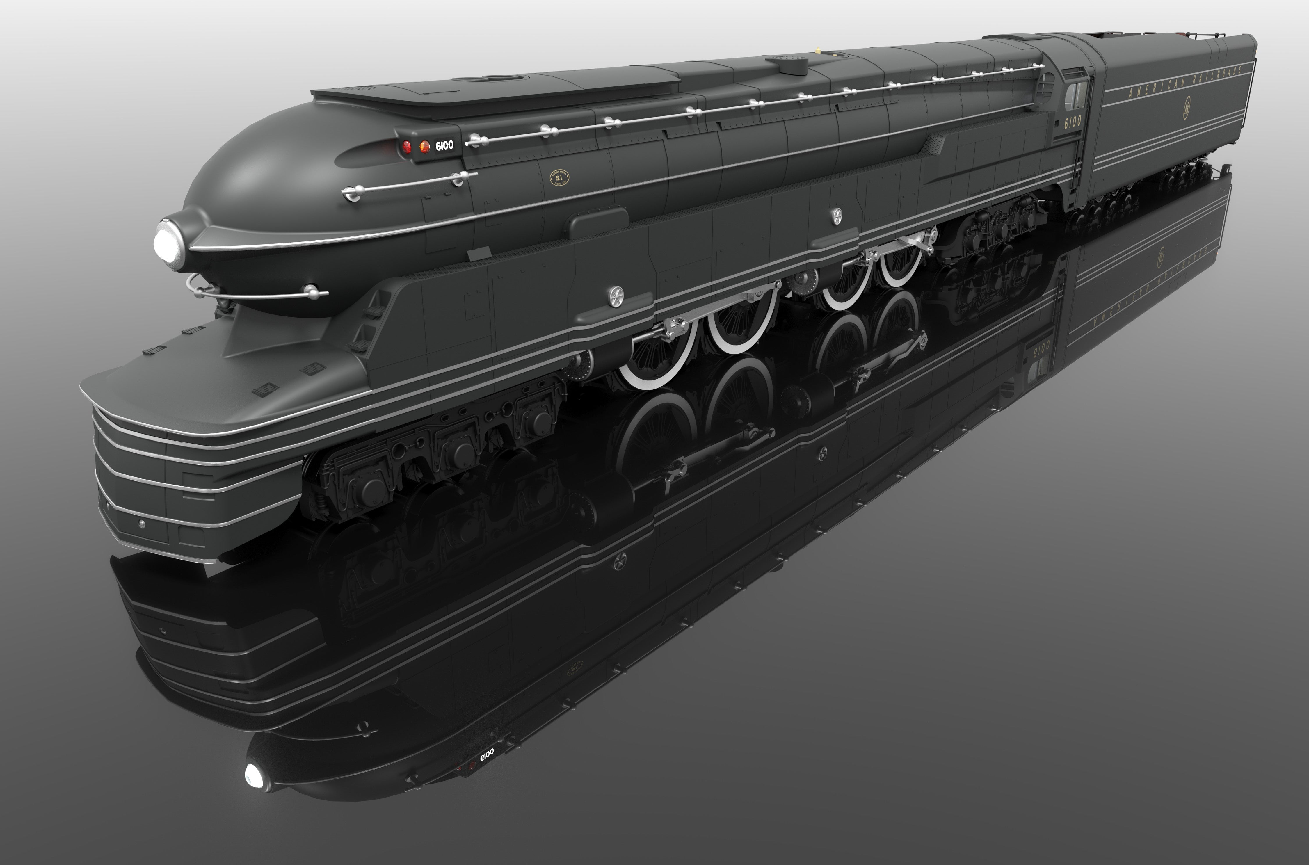 9376 PRR S1 6-4-4-6 Duplex, #6100, 1939 World's Fair Appearance, No-Sound / DCC-Ready, HO