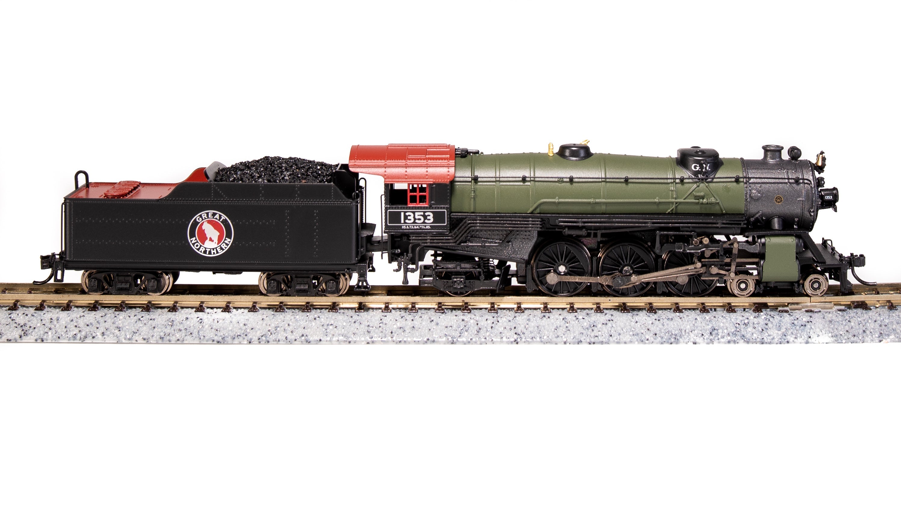 6933 Heavy Pacific 4-6-2, GN 1353, Glacier Green, Paragon4 Sound/DC/DCC, N Default Title