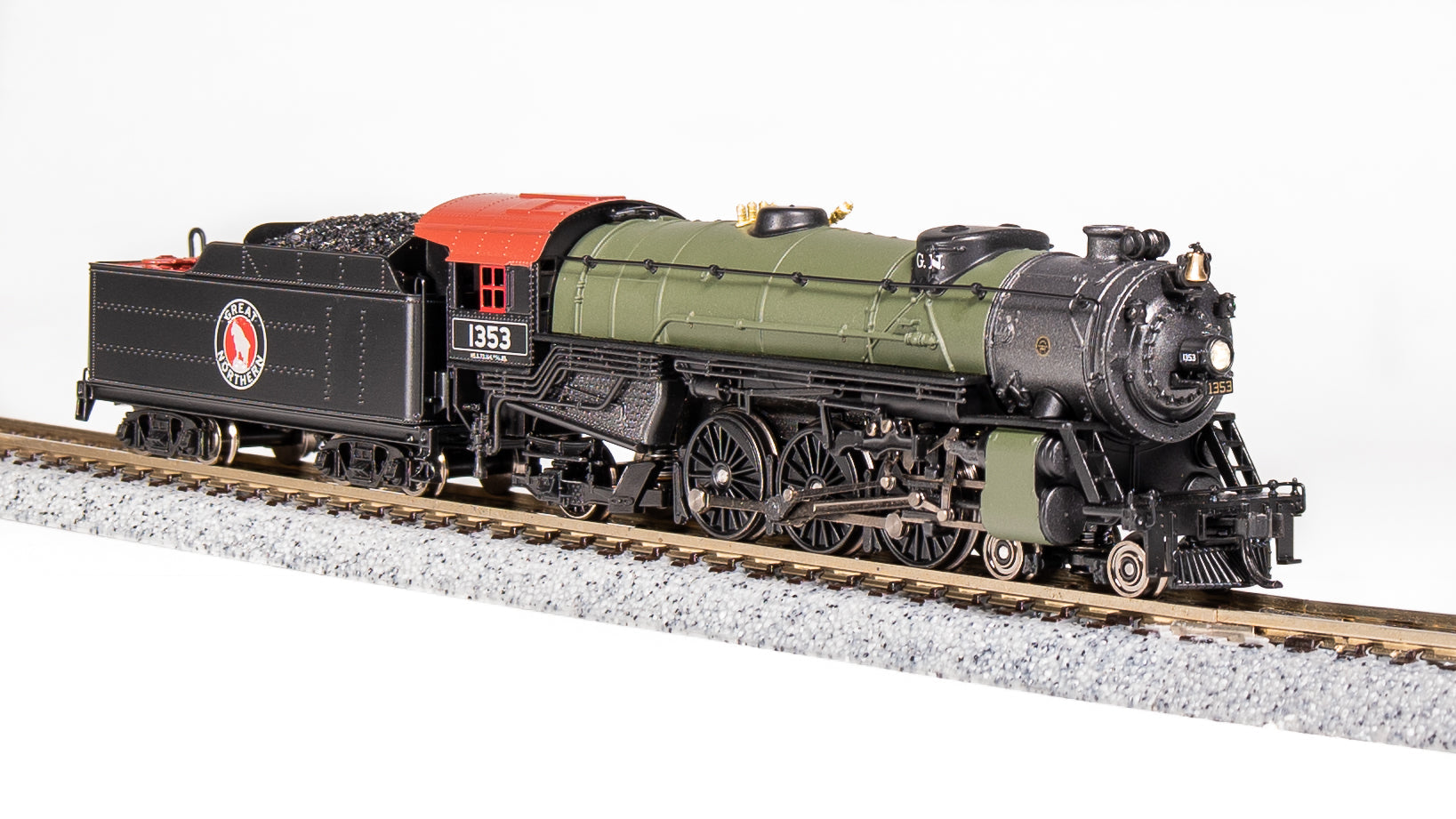 6933 Heavy Pacific 4-6-2, GN 1353, Glacier Green, Paragon4 Sound/DC/DCC, N Default Title