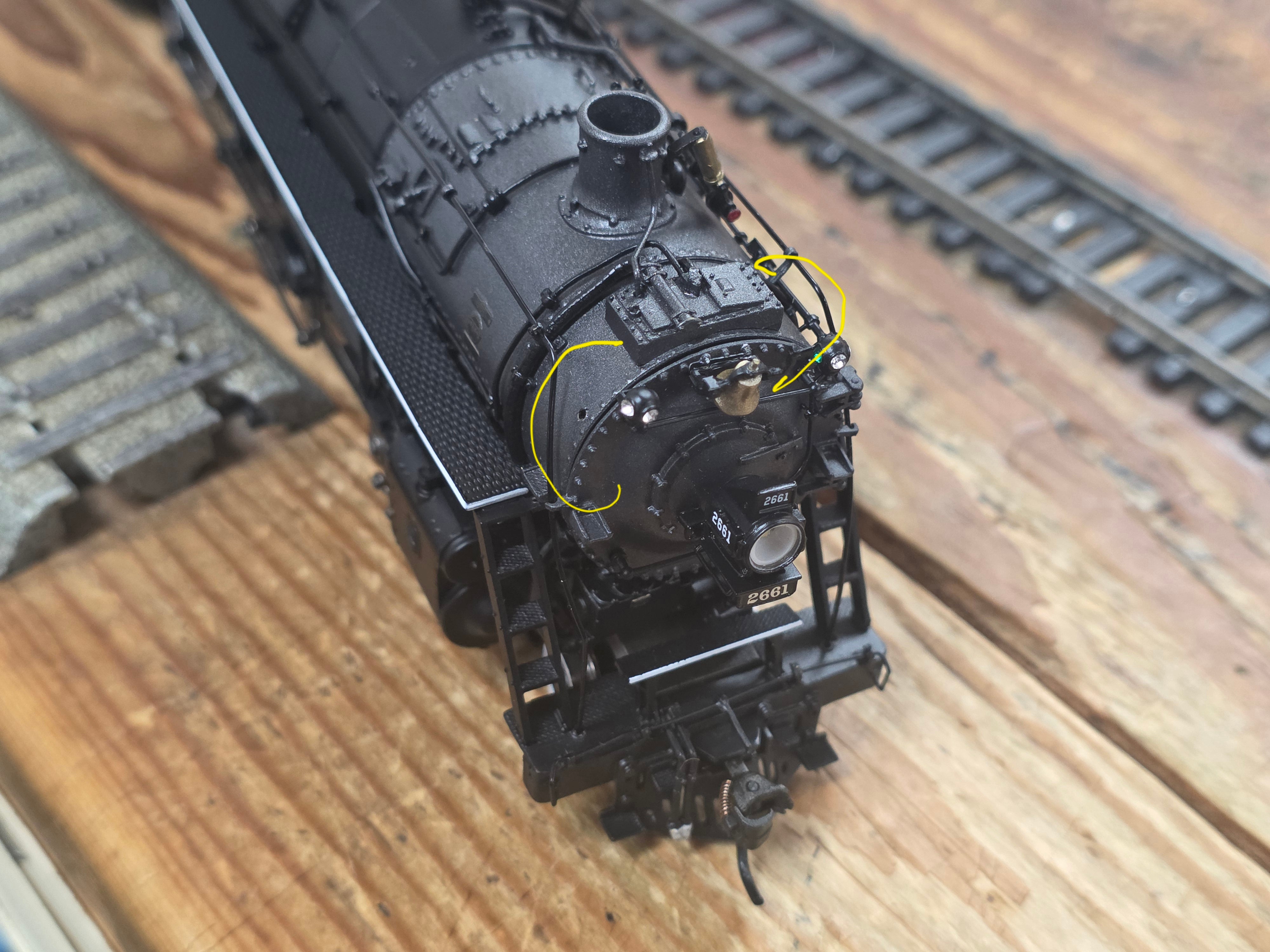 **BLEMISHED (see photos, sold as-is) REFURBISHED BR6960 Northern Pacific A-3 4-8-4, #2661, Pre-1947, Black Boiler, Paragon4 Sound/DC/DCC, Smoke, HO