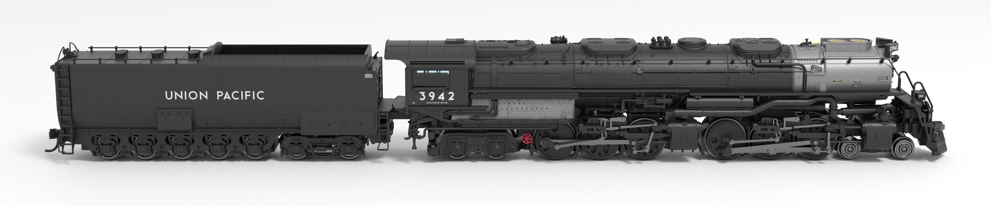 REFURBISHED R6981 UP Challenger 4-6-6-4, #3954, Black & Graphite, Coal Tender, Paragon4 Sound/DC/DCC, Smoke, N
