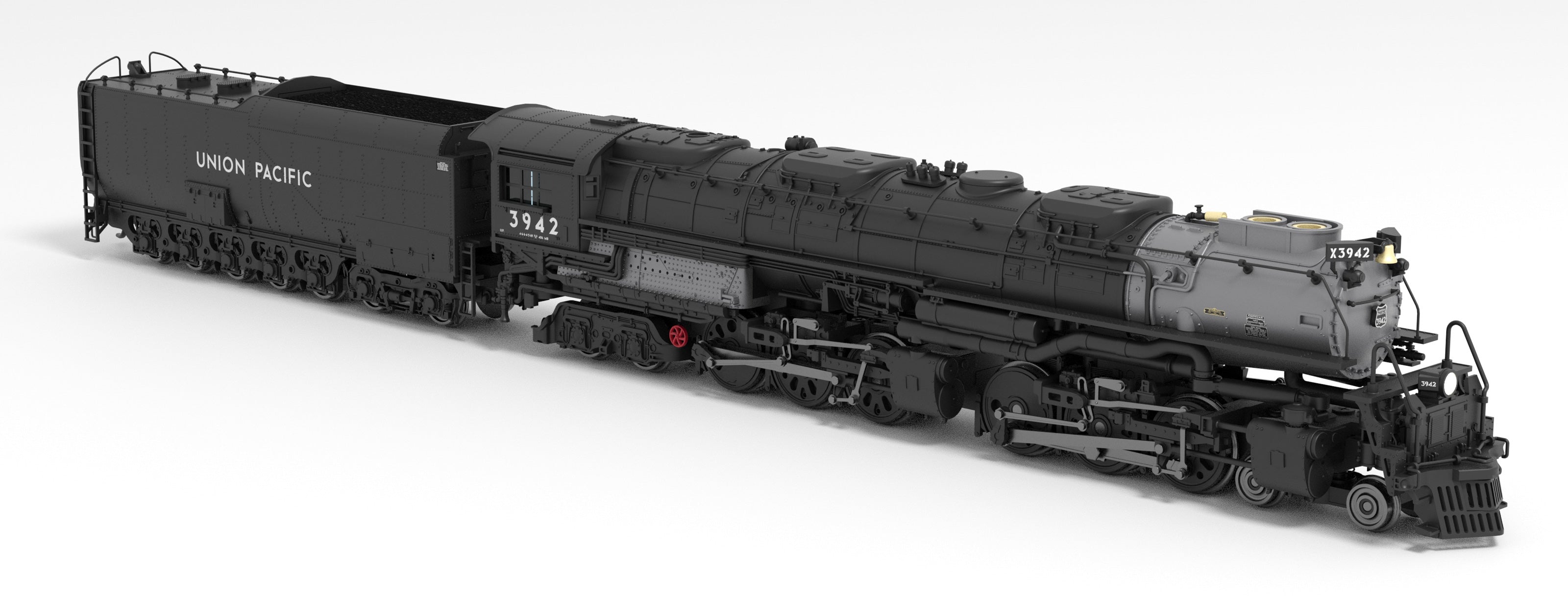 REFURBISHED R6981 UP Challenger 4-6-6-4, #3954, Black & Graphite, Coal Tender, Paragon4 Sound/DC/DCC, Smoke, N