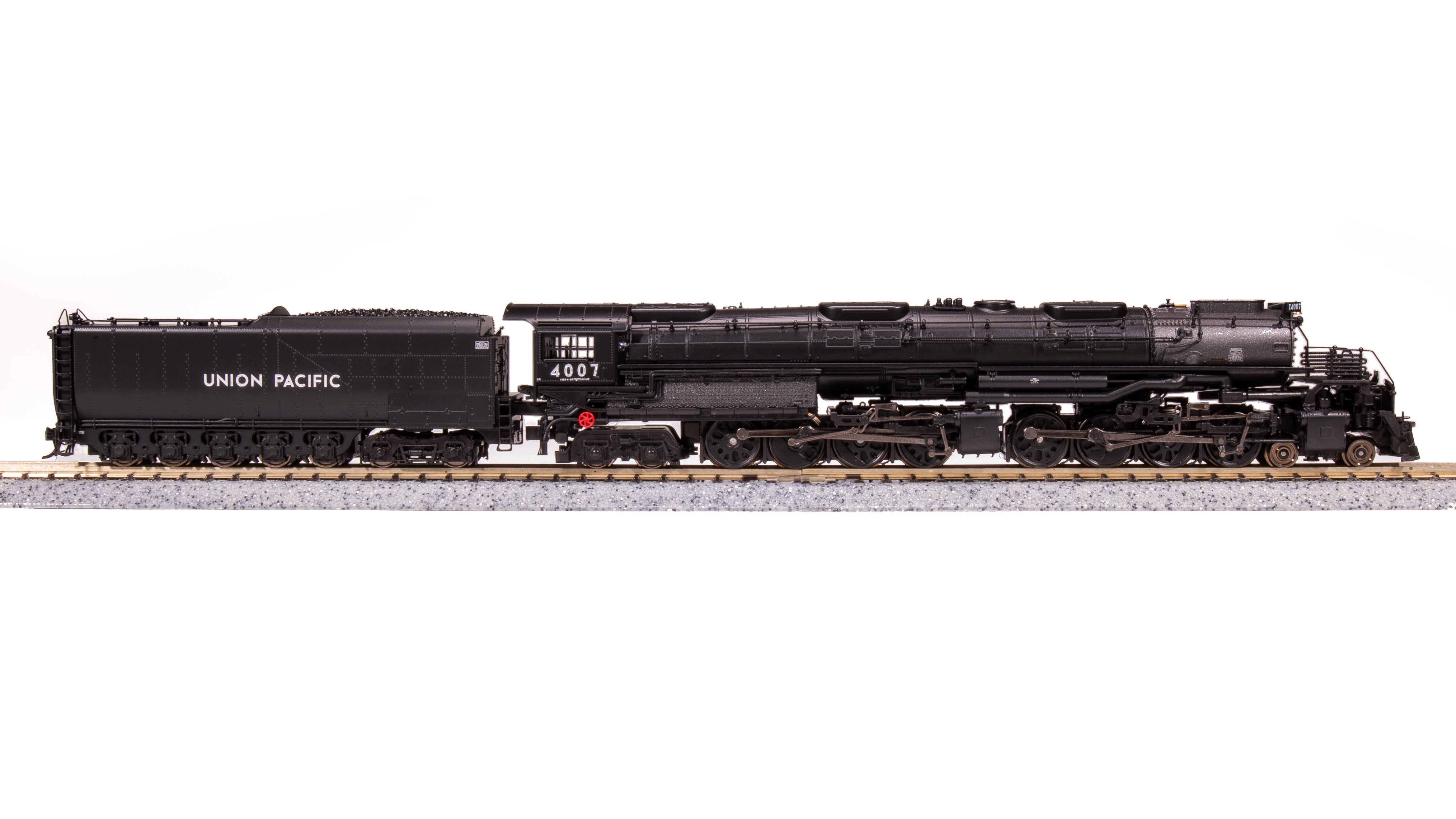 7230 UP Big Boy #4007, 1941, As-Delivered Aftercooler, 25-C-100 Coal Tender, Paragon4 Sound/DC/DCC, Smoke, N Default Title
