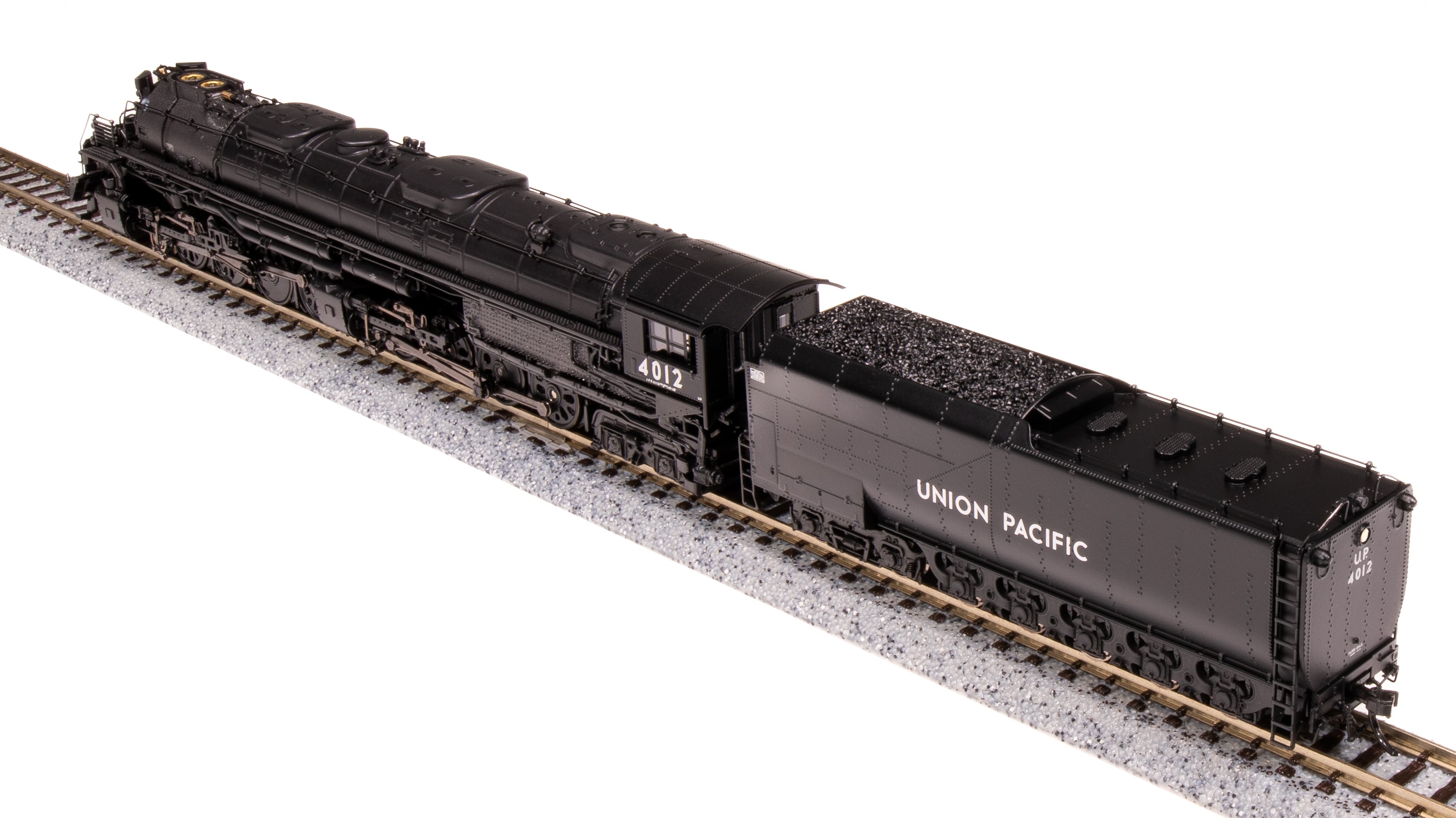 7231 UP Big Boy #4012, 1941, As-Delivered Aftercooler, 25-C-100 Coal Tender, Paragon4 Sound/DC/DCC, Smoke, N Default Title