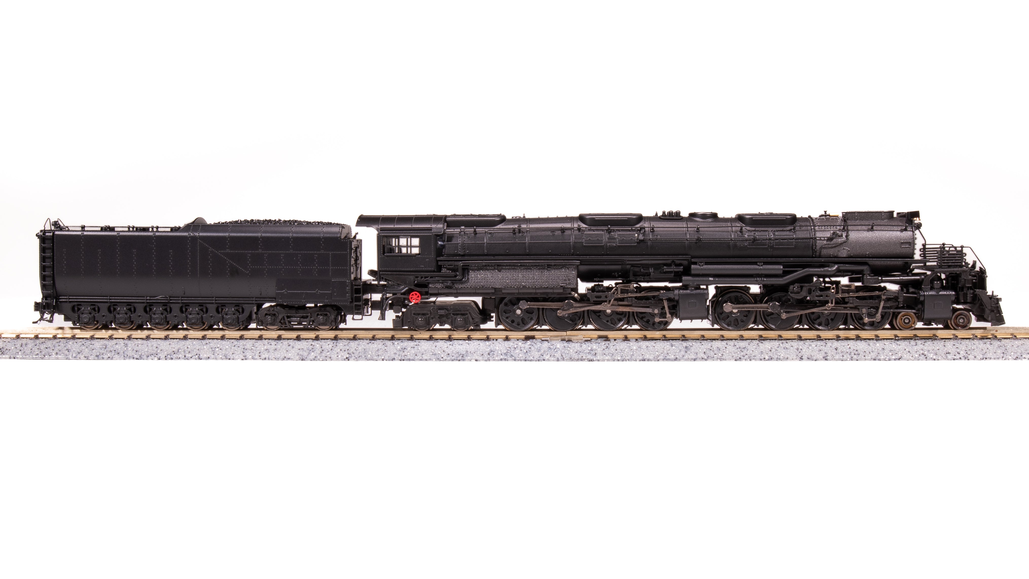 7232 UP Big Boy, Unlettered, 1941, As-Delivered Aftercooler, 25-C-100 Coal Tender, Paragon4 Sound/DC/DCC, Smoke, N Default Title