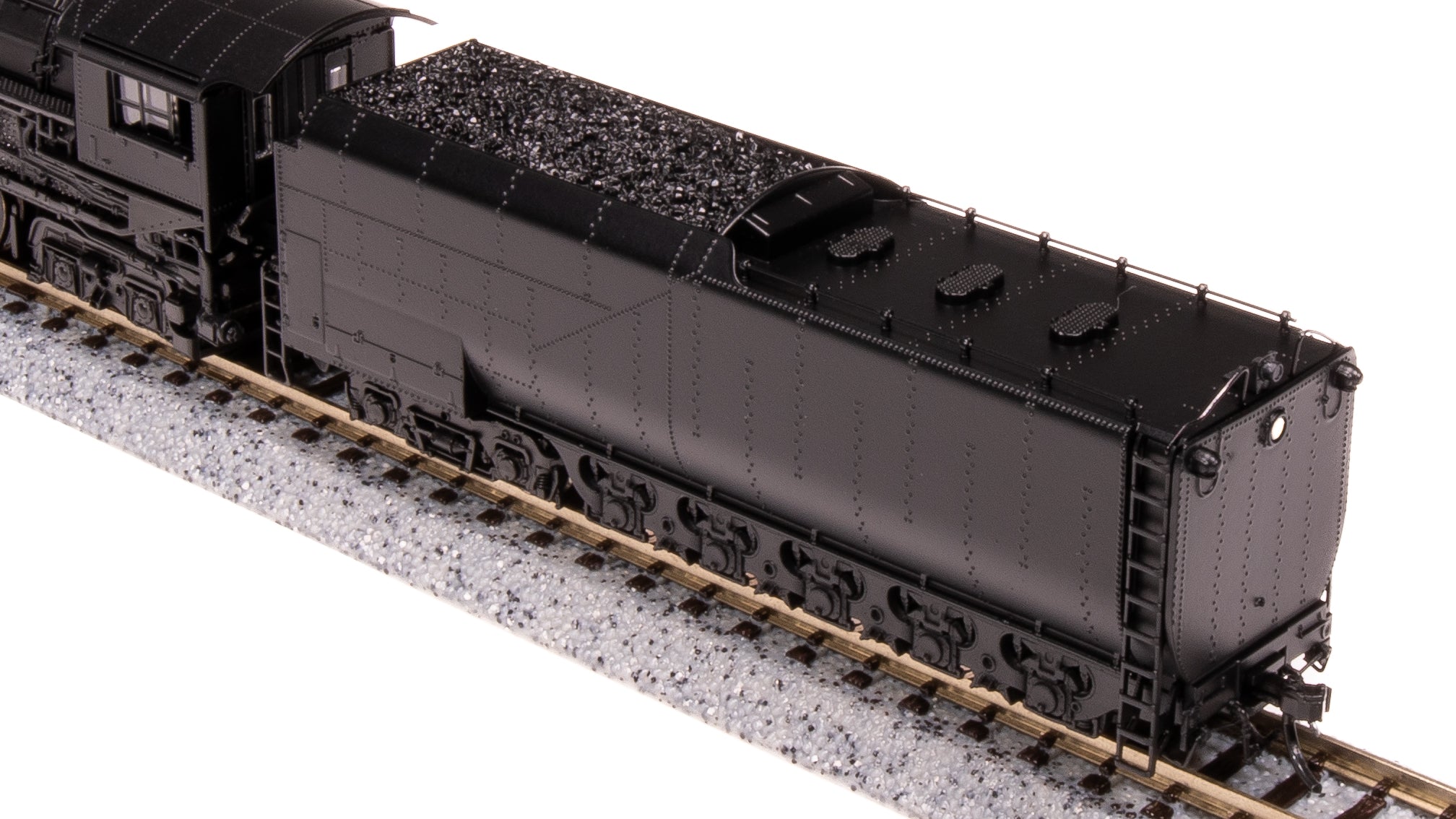7232 UP Big Boy, Unlettered, 1941, As-Delivered Aftercooler, 25-C-100 Coal Tender, Paragon4 Sound/DC/DCC, Smoke, N Default Title
