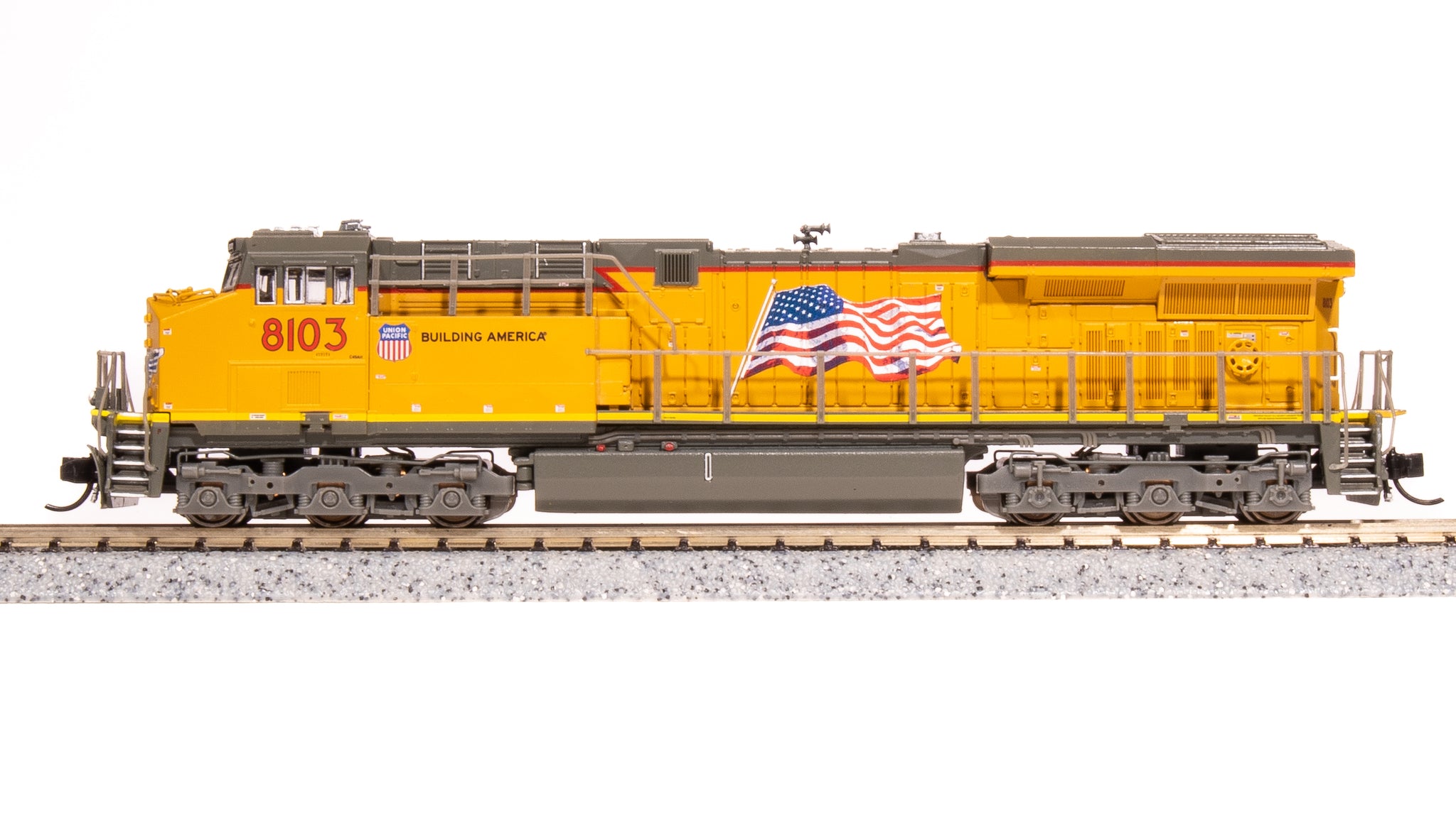 7303 GE ES44AC, UP #8103, Building America, Paragon4 Sound/DC/DCC, N