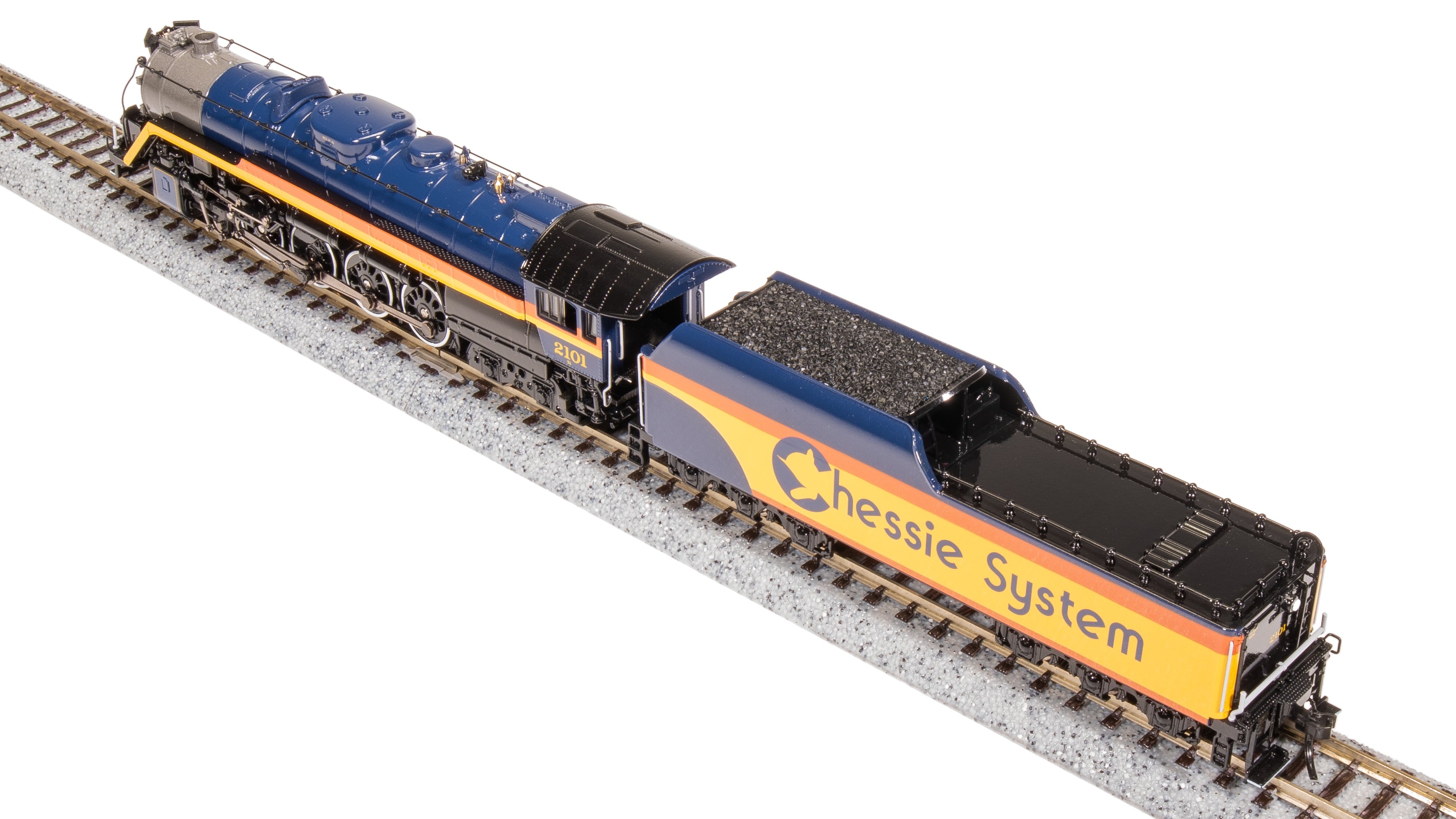 7406 Reading T1 4-8-4, Chessie Steam Special #2101, Paragon4 Sound/DC/DCC, Smoke, N