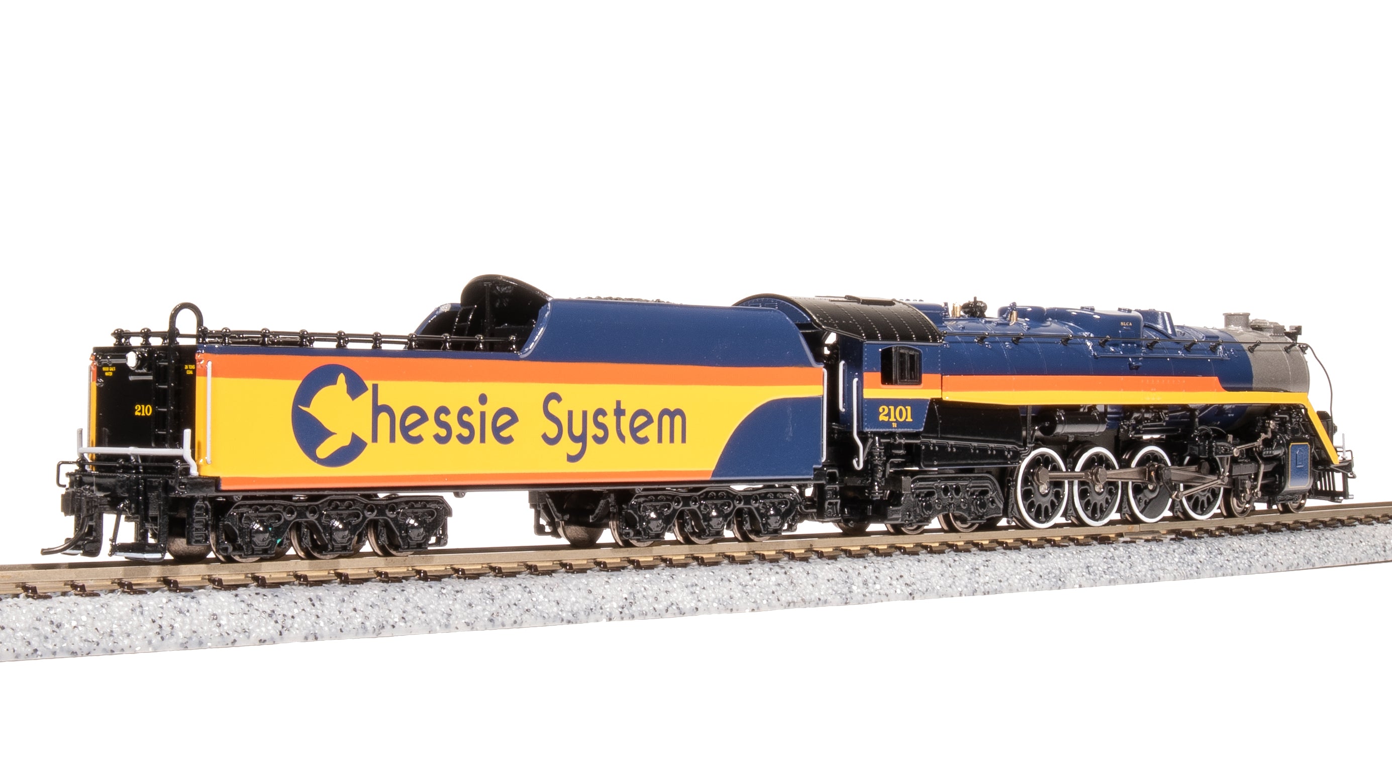 7406 Reading T1 4-8-4, Chessie Steam Special #2101, Paragon4 Sound/DC/DCC, Smoke, N