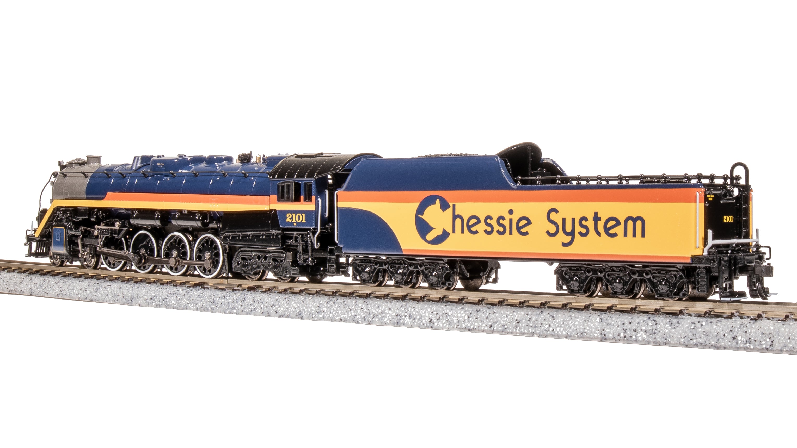 7406 Reading T1 4-8-4, Chessie Steam Special #2101, Paragon4 Sound/DC/DCC, Smoke, N