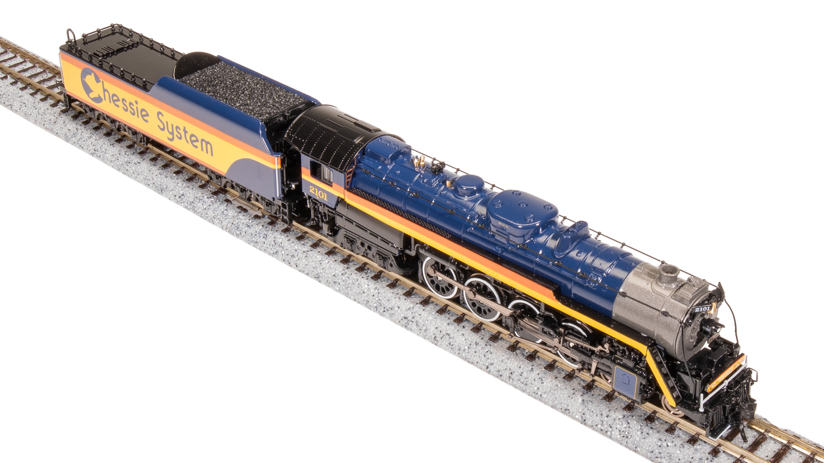 7406 Reading T1 4-8-4, Chessie Steam Special #2101, Paragon4 Sound/DC/DCC, Smoke, N