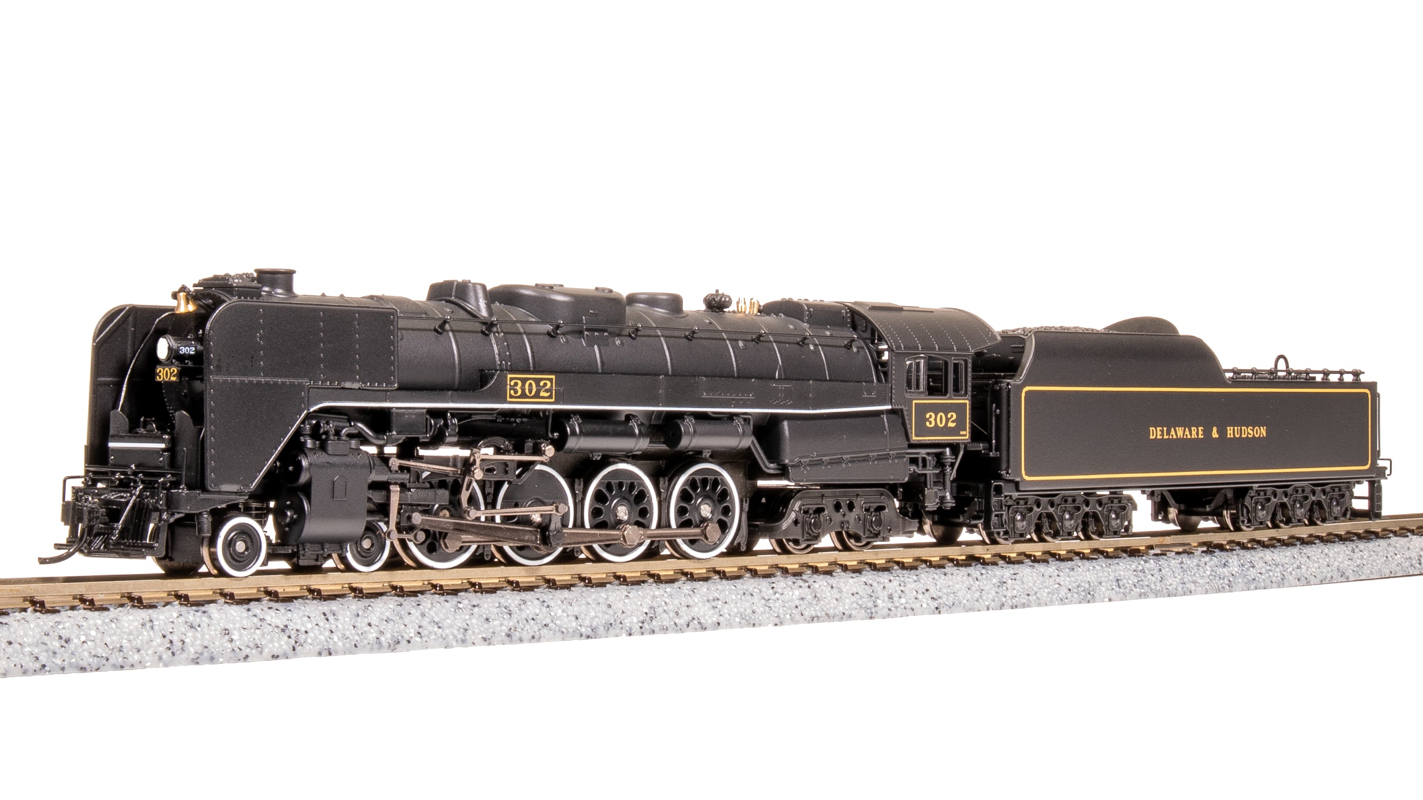 7409 Delaware & Hudson 4-8-4, Centennial Locomotive #302, Paragon4 Sound/DC/DCC, Smoke, N (w deflectors)
