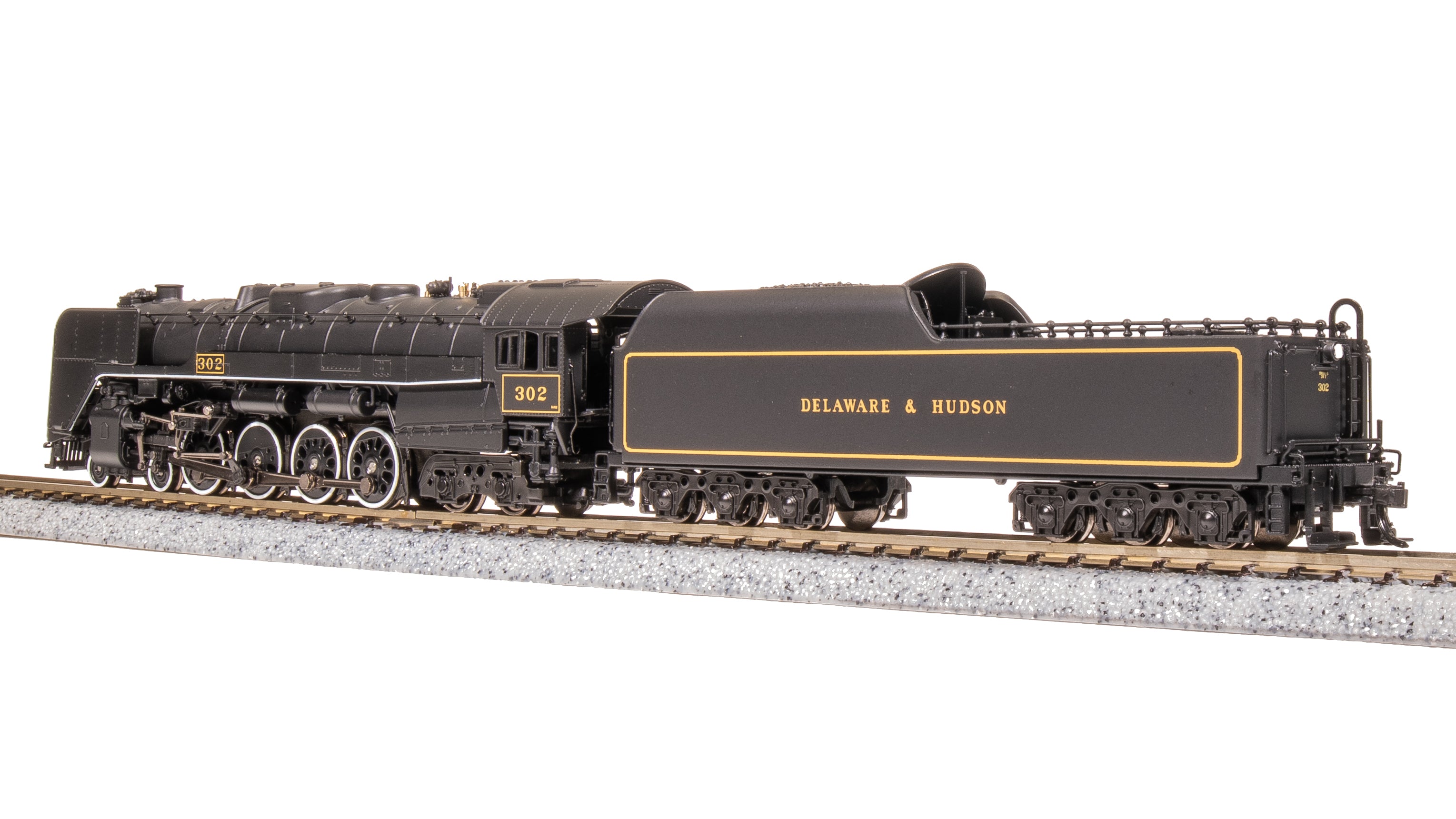 7409 Delaware & Hudson 4-8-4, Centennial Locomotive #302, Paragon4 Sound/DC/DCC, Smoke, N (w deflectors)