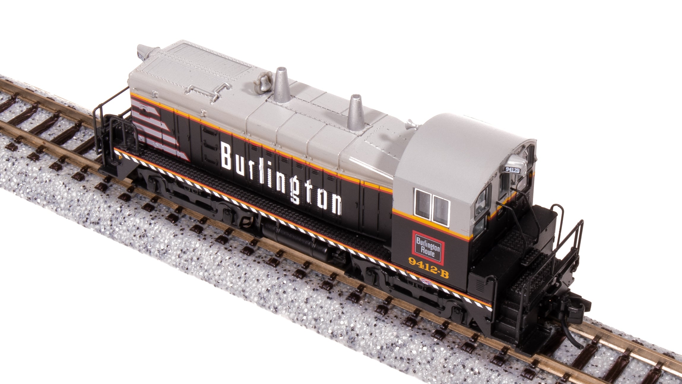 7487 EMD NW2, CBQ 9412B, "Burlington" billboard, Paragon4 Sound/DC/DCC, N Default Title