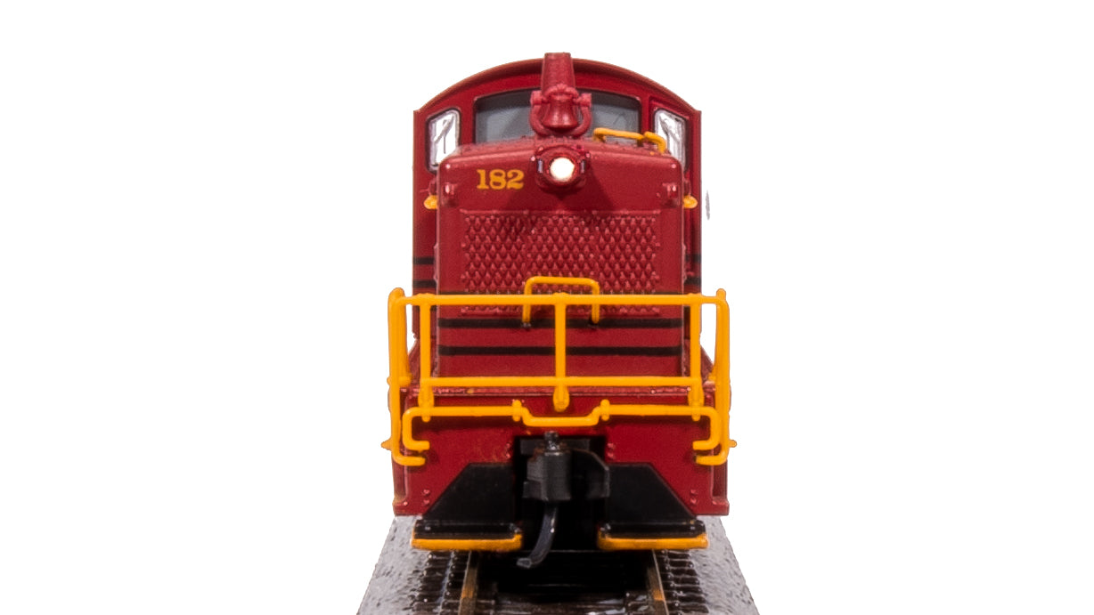 7495 EMD NW2, LV 185, Cornell Red w/ Black Stripes, Paragon4 Sound/DC/DCC, N