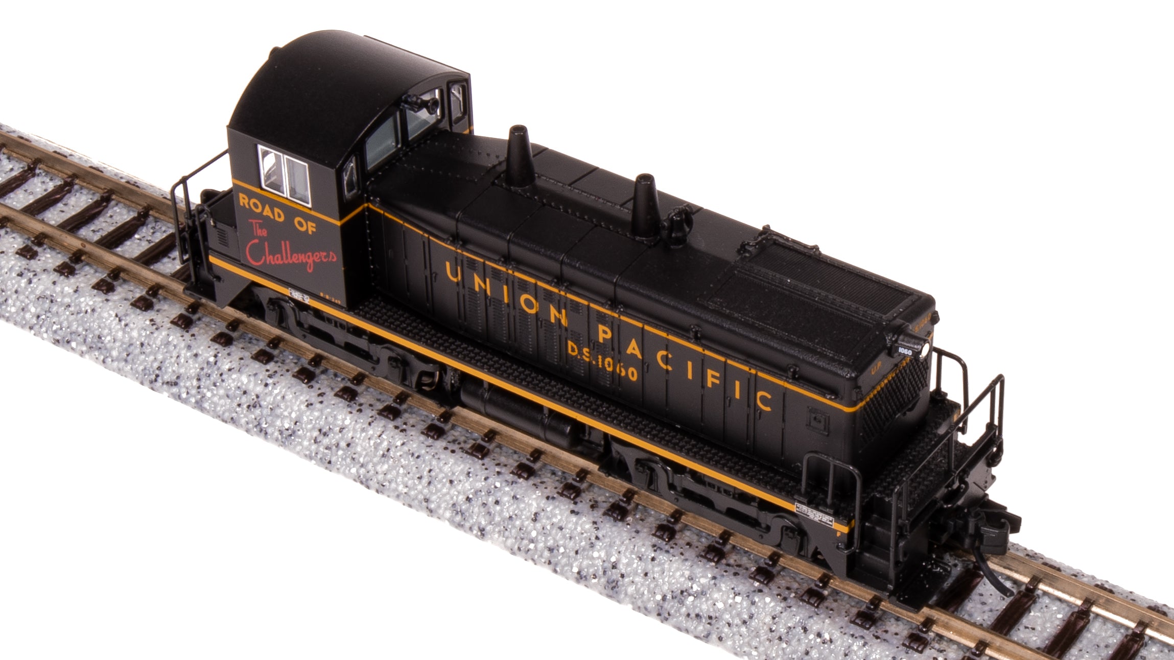 7500 EMD NW2, UP 1060, Black w/ Yellow, Paragon4 Sound/DC/DCC, N Default Title
