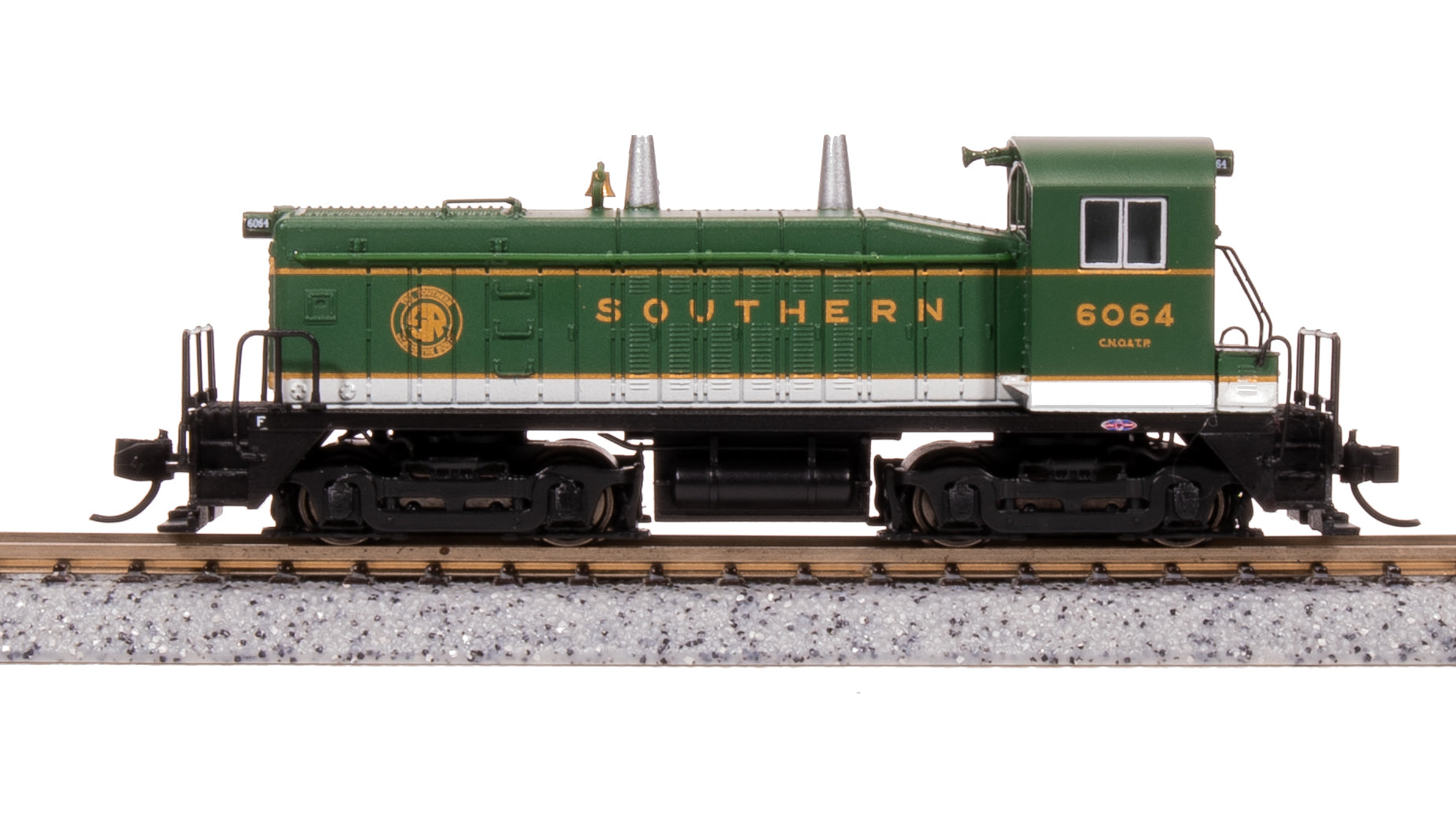 7522 EMD SW7, SOU 6064, As-Delivered Green, Paragon4 Sound/DC/DCC, N Default Title