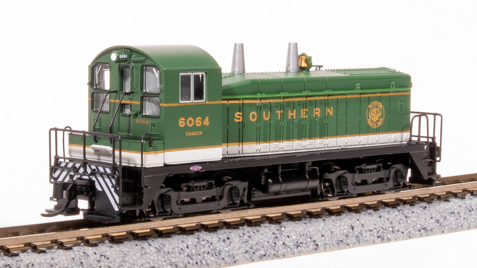 7522 EMD SW7, SOU 6064, As-Delivered Green, Paragon4 Sound/DC/DCC, N Default Title