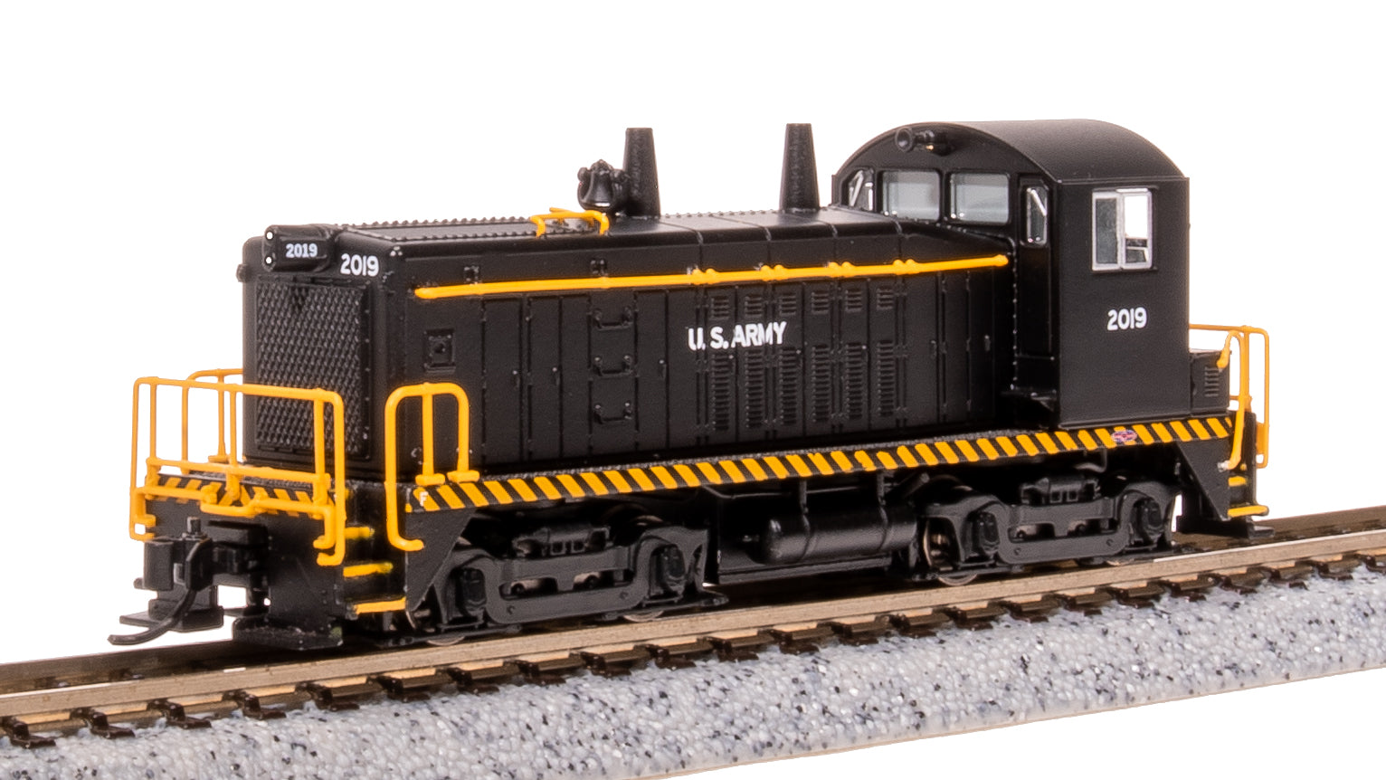 7526 EMD SW8, USAX 2019, Black w/ "US ARMY", Paragon4 Sound/DC/DCC, N (NP) Default Title