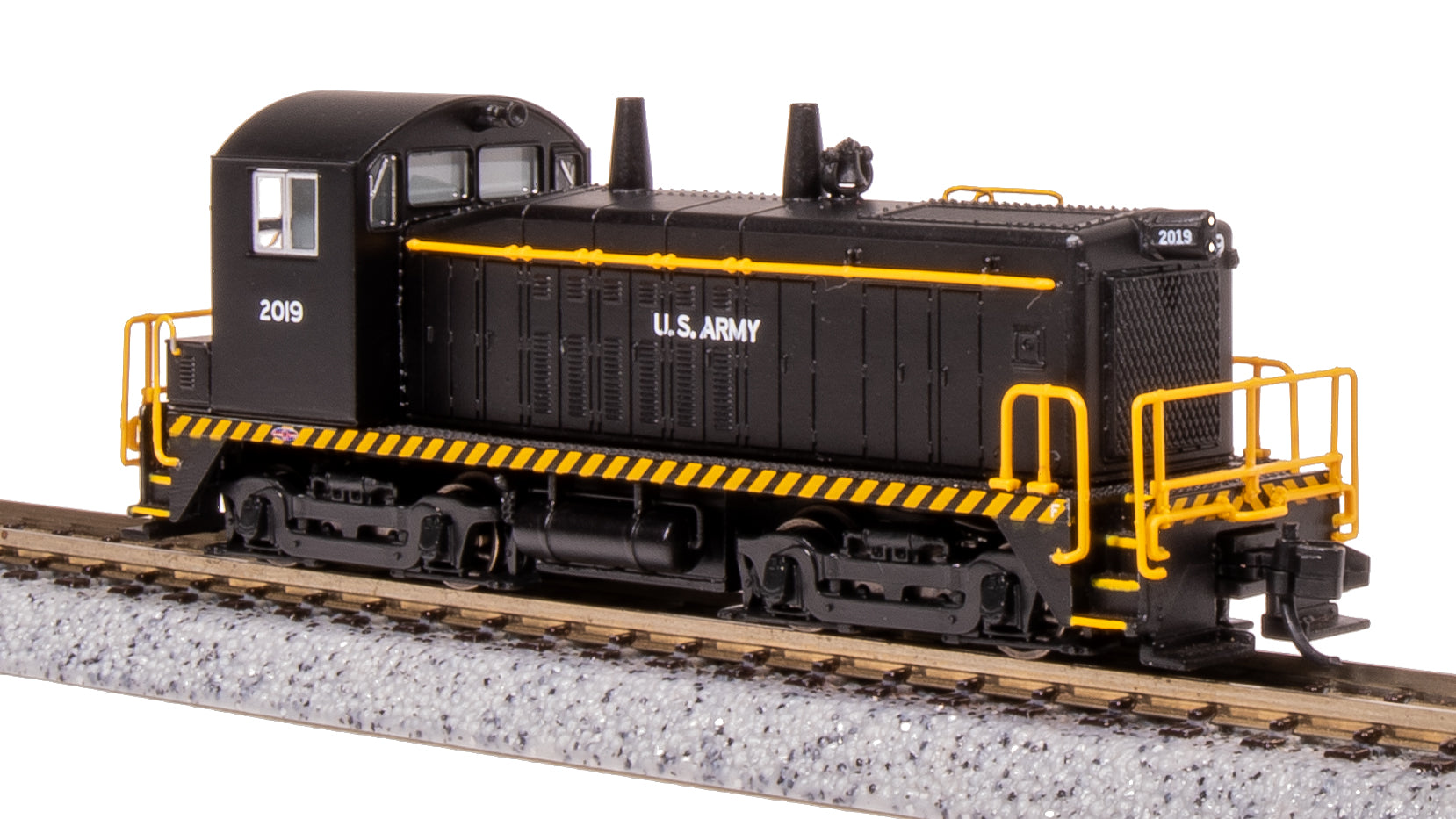 7526 EMD SW8, USAX 2019, Black w/ "US ARMY", Paragon4 Sound/DC/DCC, N (NP) Default Title