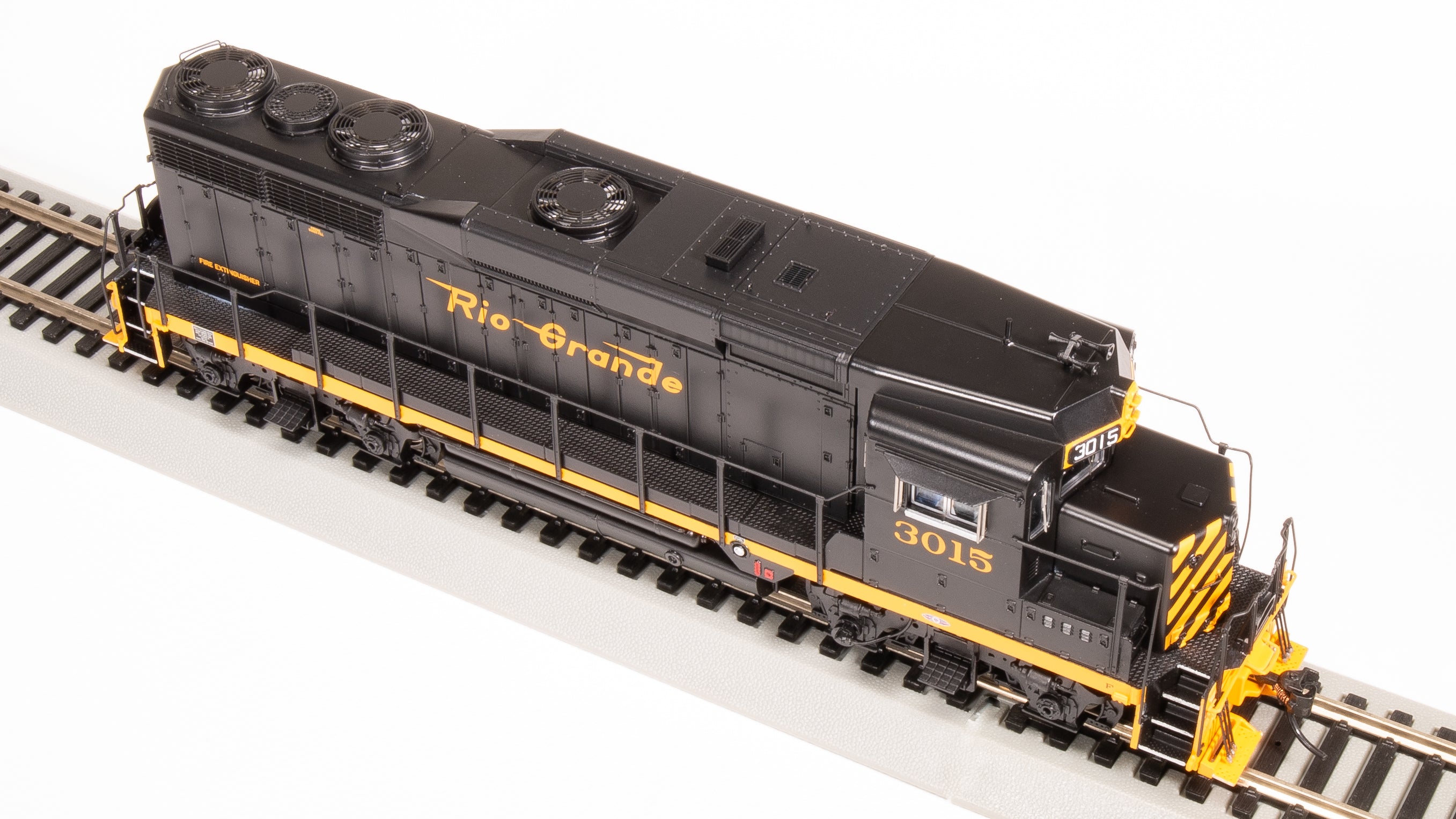 7571 EMD GP30, DRGW 3018, Small "Rio Grande", Paragon4 Sound/DC/DCC, HO