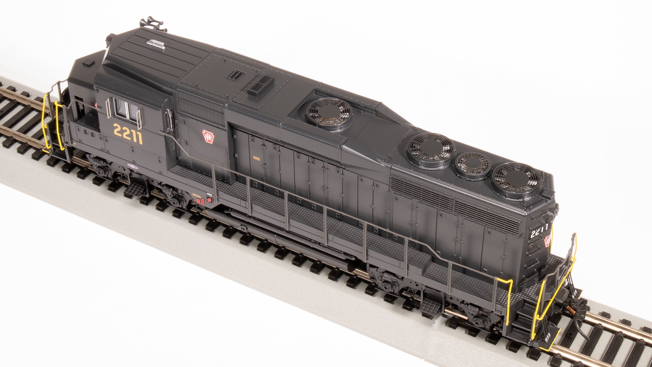 7575 EMD GP30, PRR 2214, w/ Red Keystone, Paragon4 Sound/DC/DCC, HO