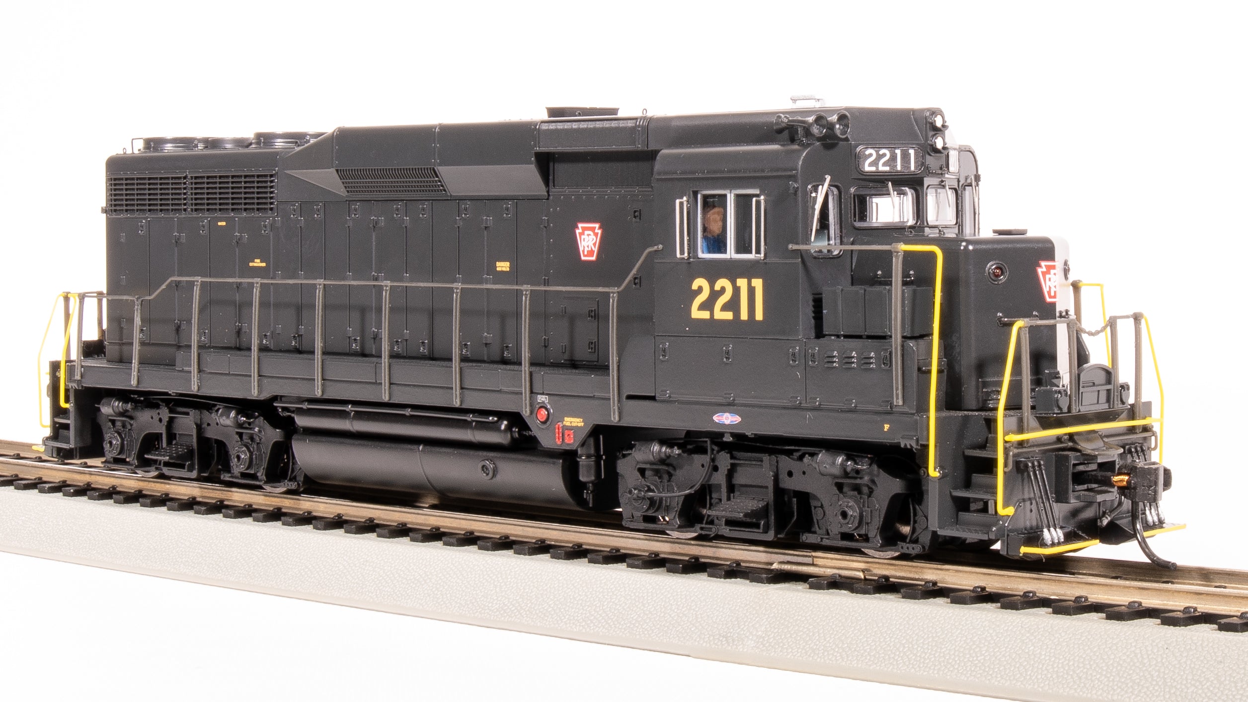 7575 EMD GP30, PRR 2214, w/ Red Keystone, Paragon4 Sound/DC/DCC, HO