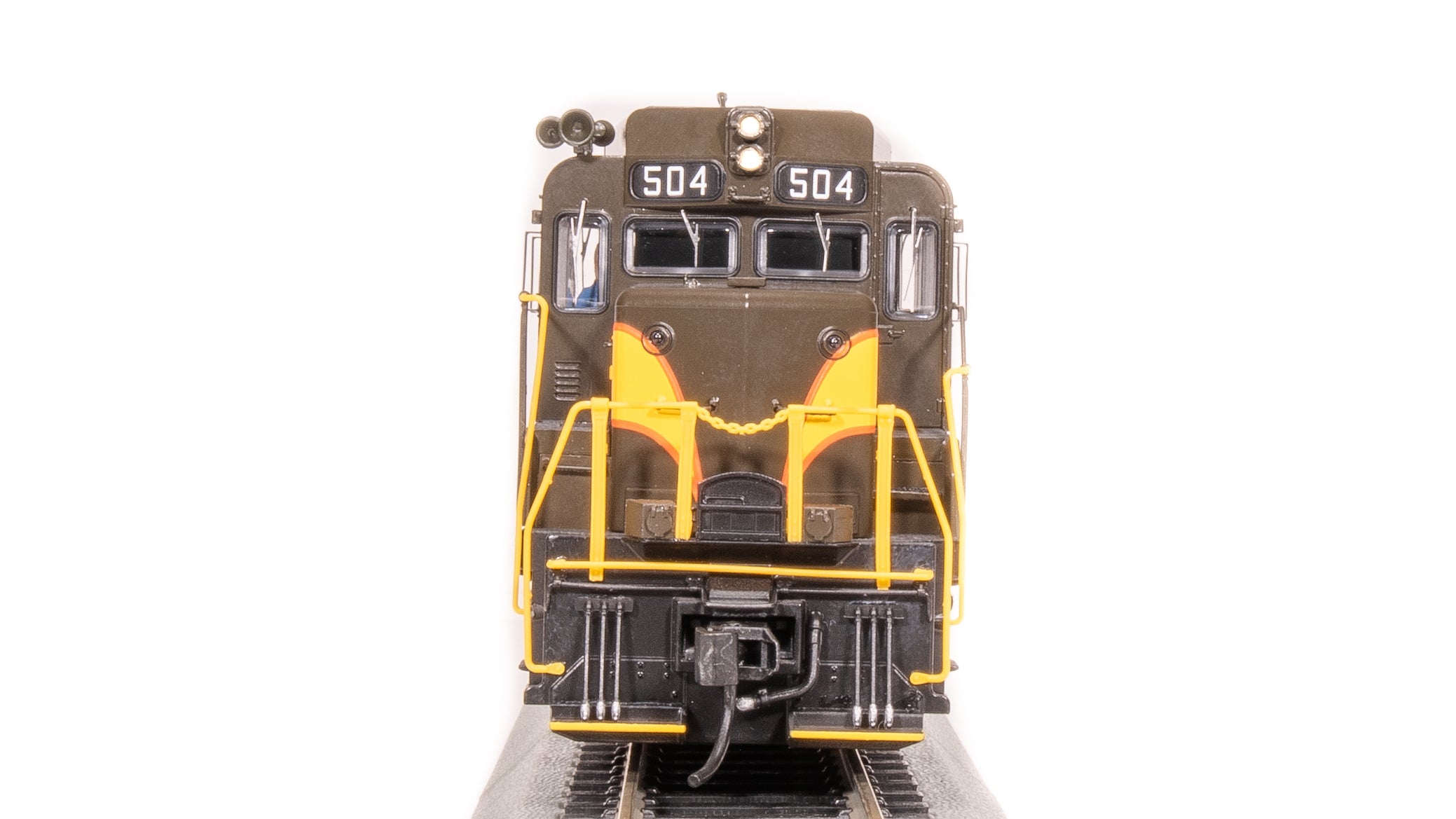 7576 EMD GP30, SAL 504, Pullman Green, Yellow, & Orange, Paragon4 Sound/DC/DCC, HO