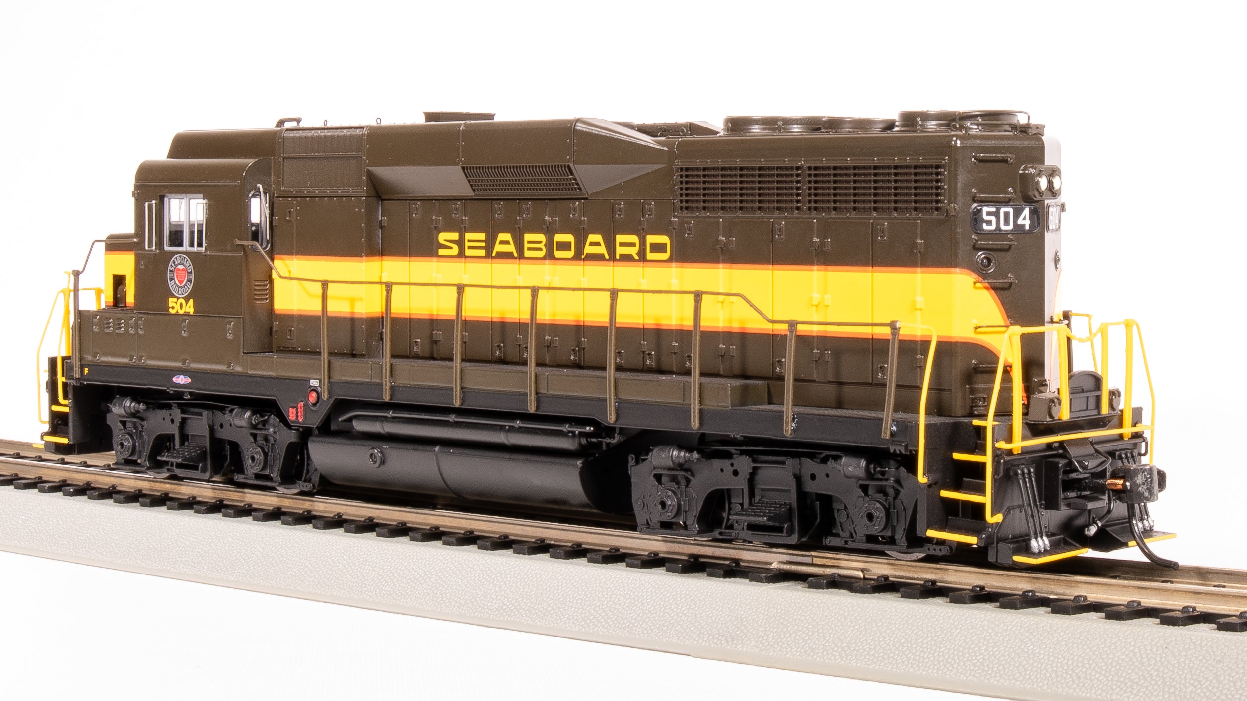 7576 EMD GP30, SAL 504, Pullman Green, Yellow, & Orange, Paragon4 Sound/DC/DCC, HO