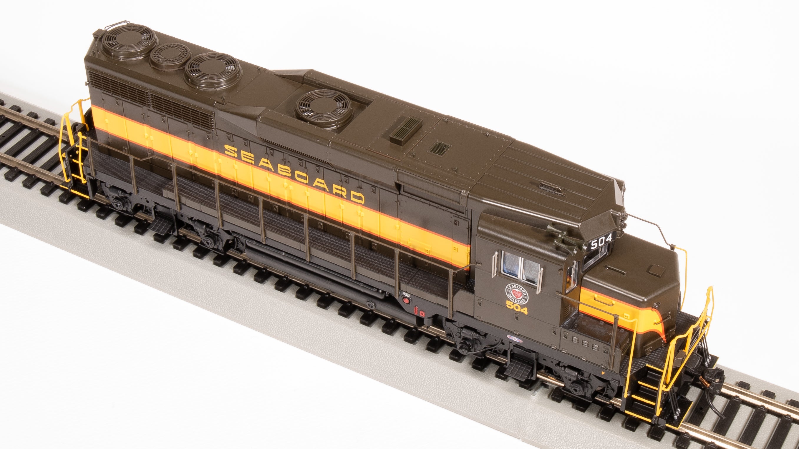 7576 EMD GP30, SAL 504, Pullman Green, Yellow, & Orange, Paragon4 Sound/DC/DCC, HO