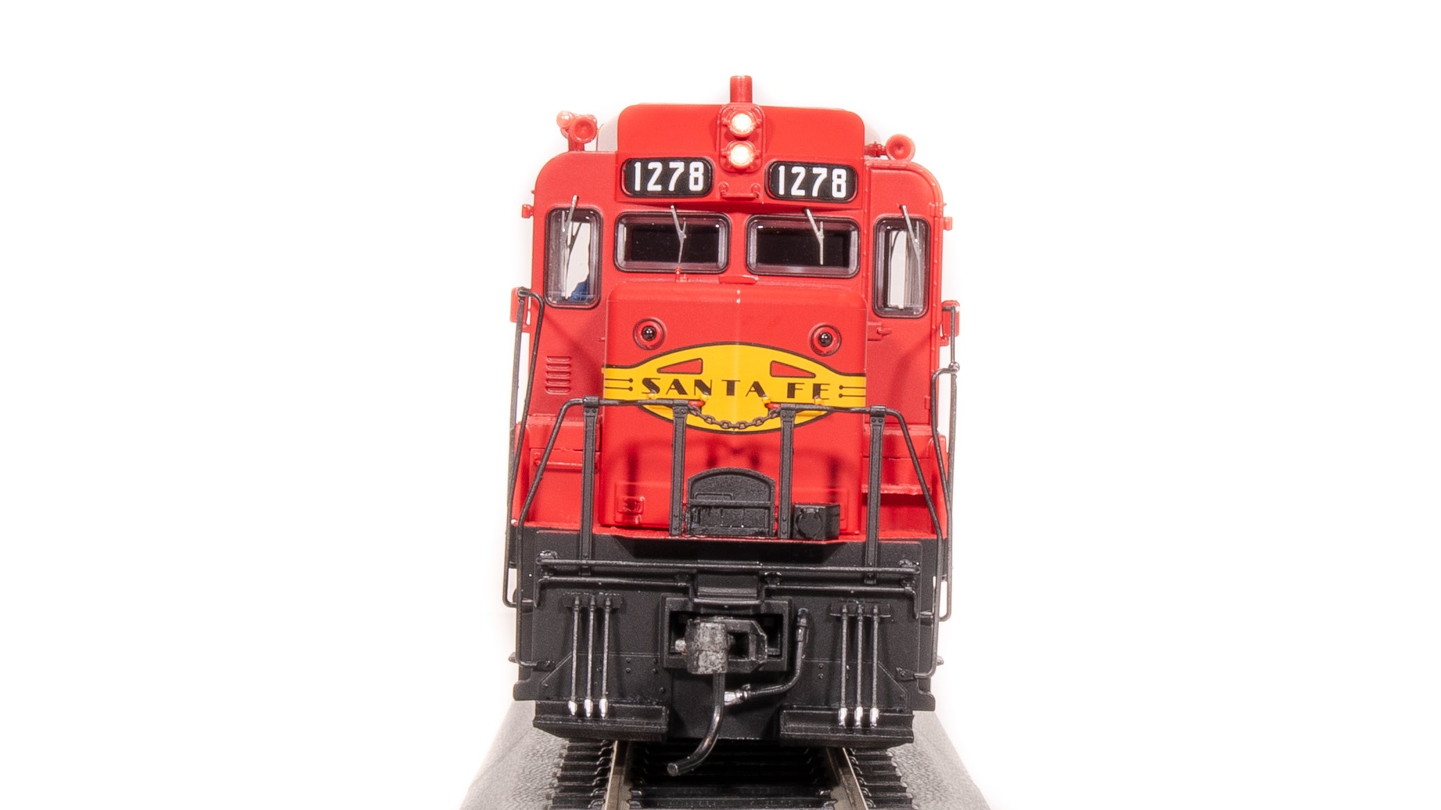 7584 EMD GP30, ATSF 1278, Black Bonnet Fantasy Scheme, Paragon4 Sound/DC/DCC, HO (Trainworld Exclusive)