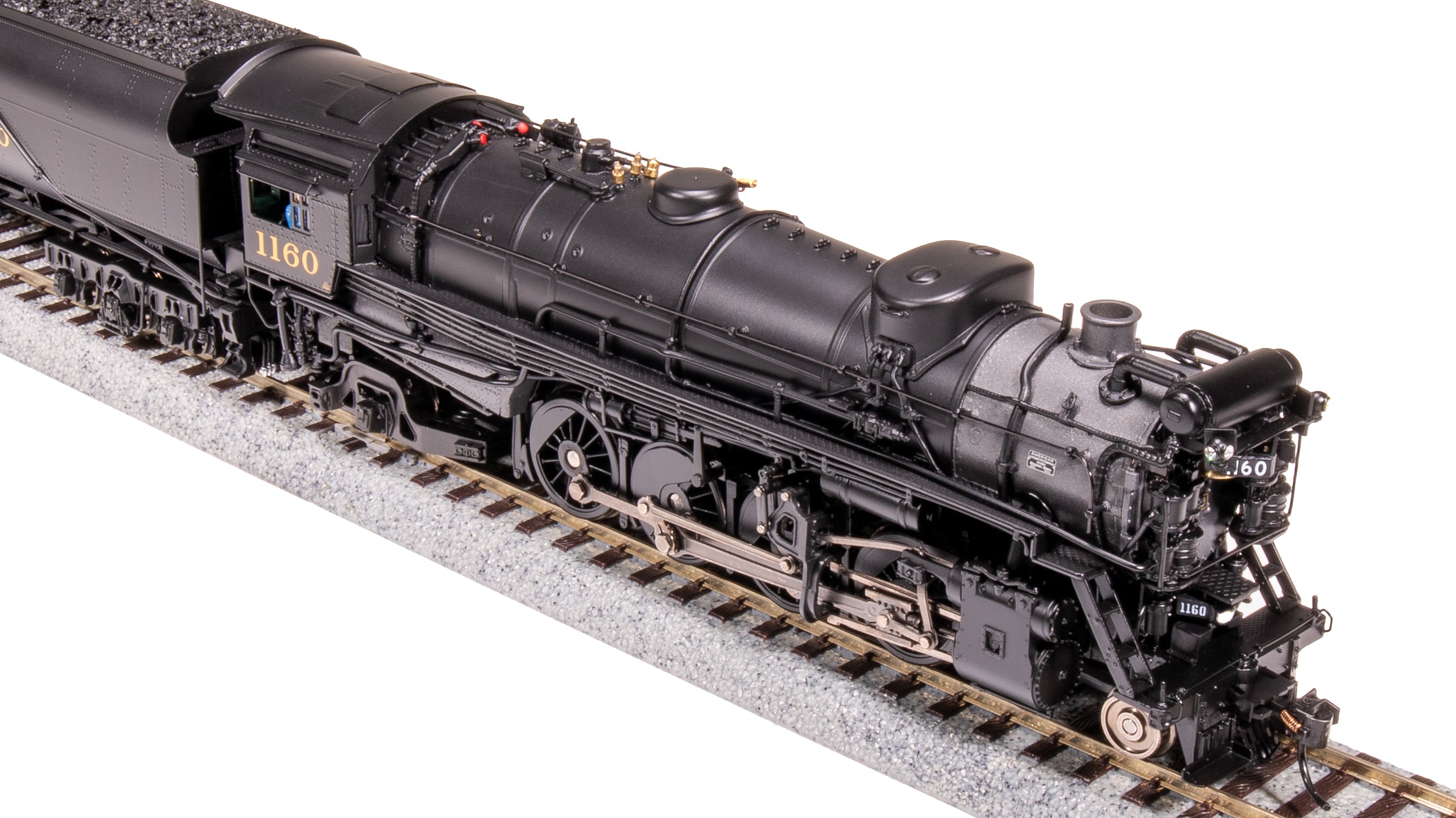 7592 Chesapeake & Ohio K-2 Mikado, #1177, 16-VC Tender, Paragon4 Sound/DC/DCC, Smoke, HO