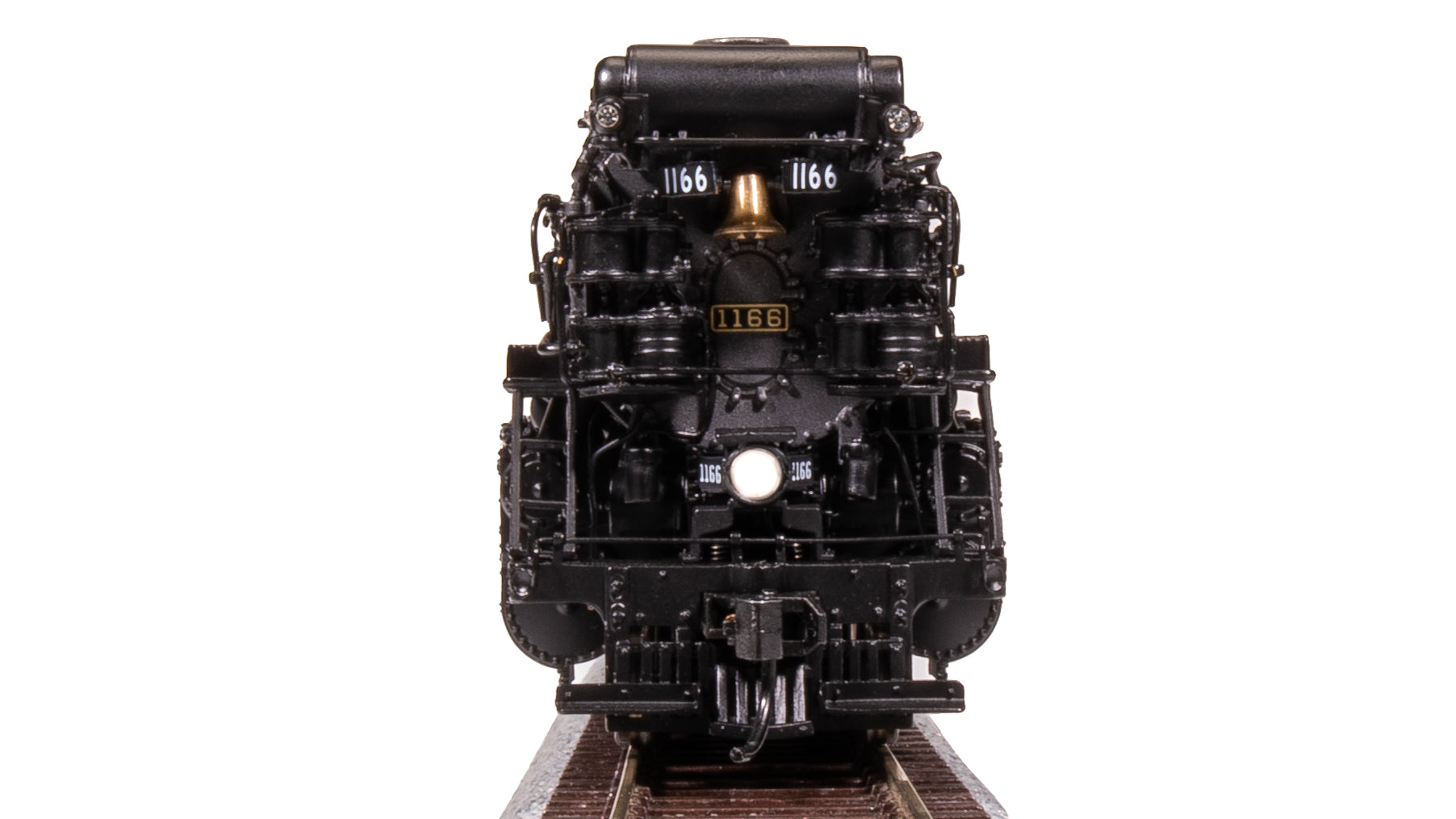 7595 Chesapeake & Ohio K-2 Mikado, Unlettered, 16-VC Tender, Paragon4 Sound/DC/DCC, Smoke, HO