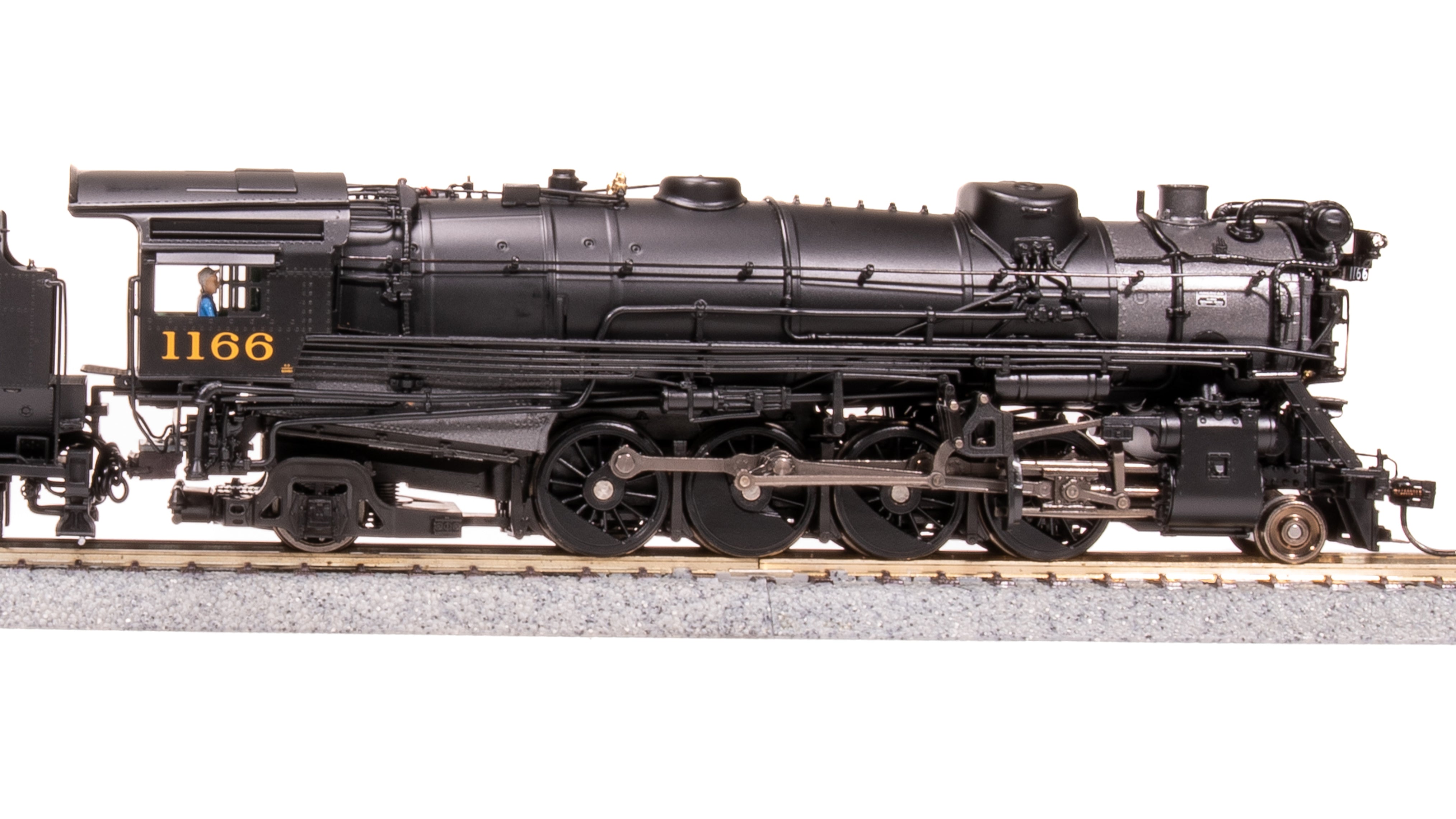 7593 Chesapeake & Ohio K-2 Mikado, #1196, 16-VC Tender, Paragon4 Sound/DC/DCC, Smoke, HO Default Title