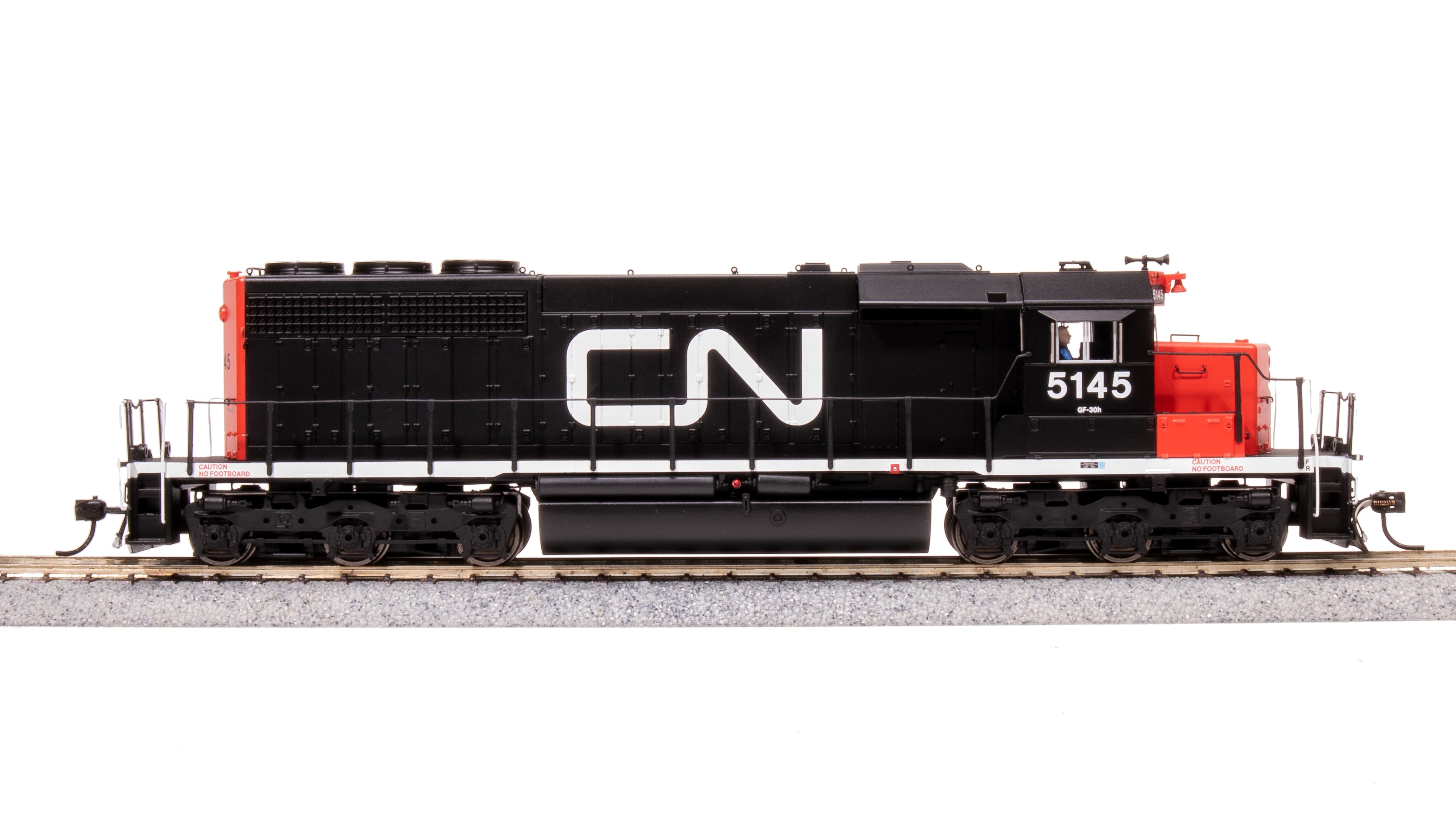 9034 EMD SD40, CN 5145, CN Noodle, No-Sound / DCC-Ready, HO