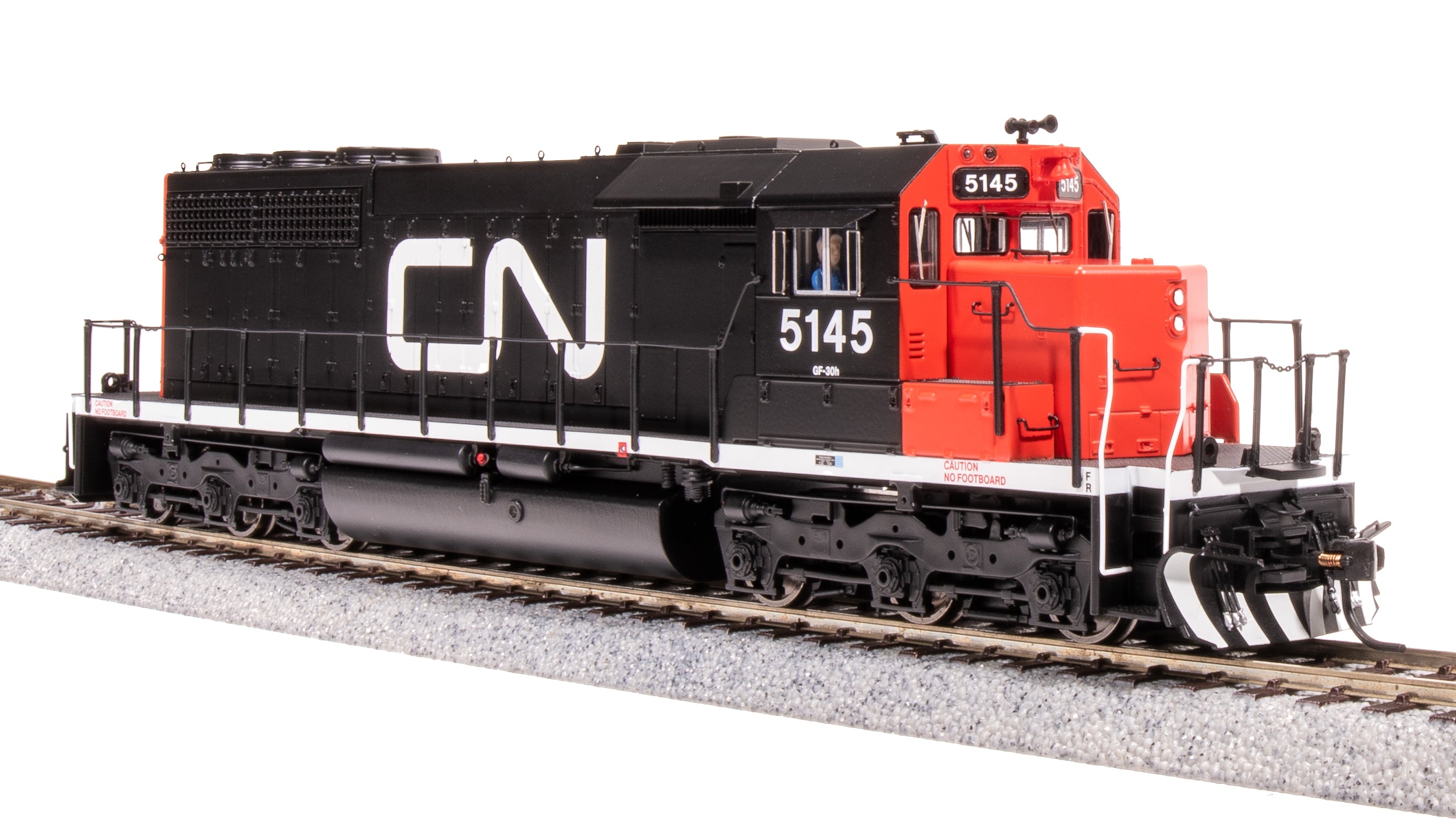 9034 EMD SD40, CN 5145, CN Noodle, No-Sound / DCC-Ready, HO