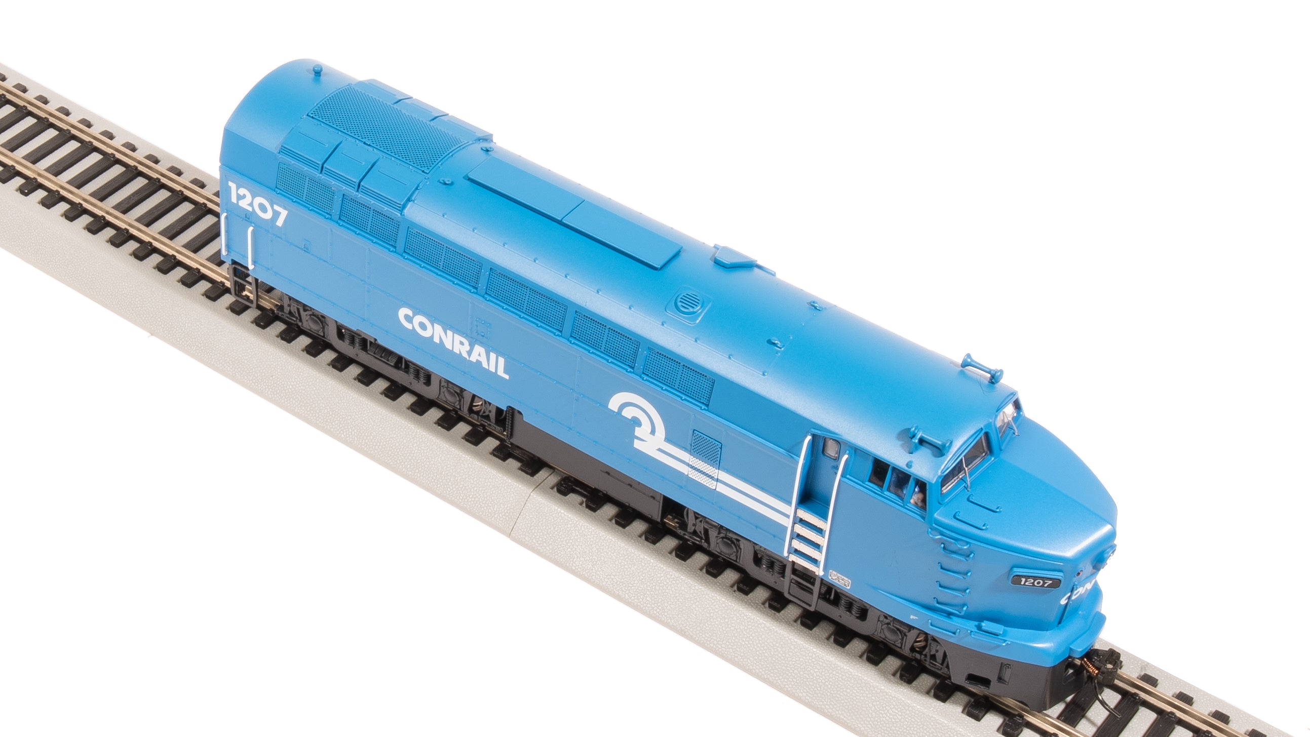 7702 RF-16 Sharknose A/B, CR 1207/3708, Conrail Blue, A-unit Paragon4 Sound/DC/DCC, Unpowered B, HO (Fantasy Paint Scheme)